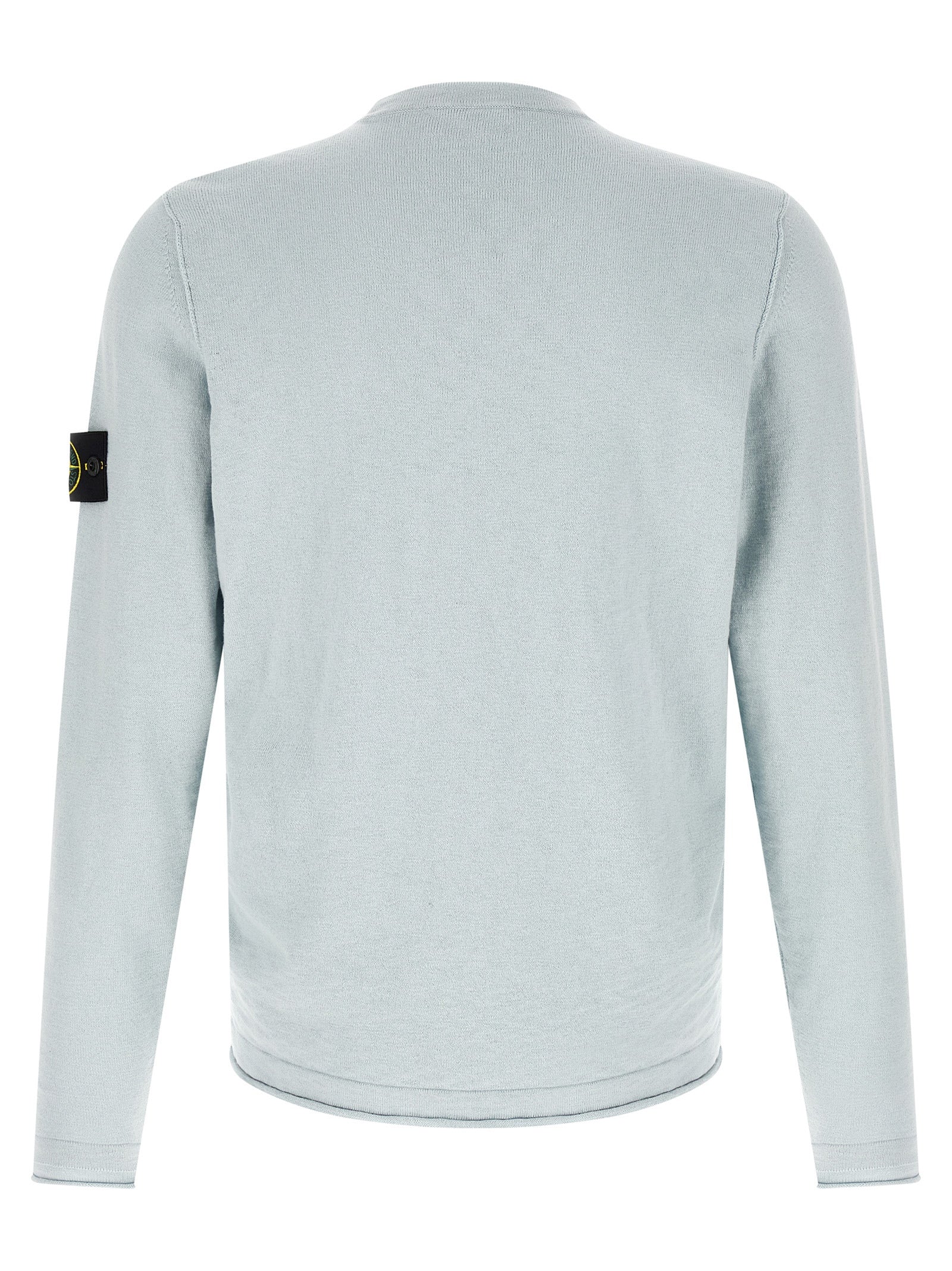 Stone Island Blue Cotton Cardigan Stone Island