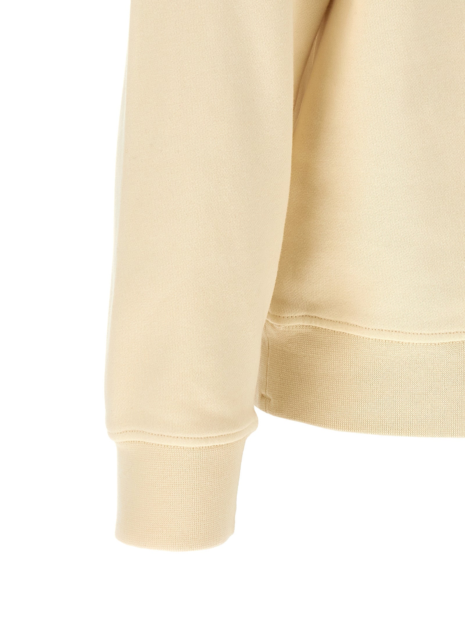 Stone Island Beige Cotton Sweatshirt Stone Island