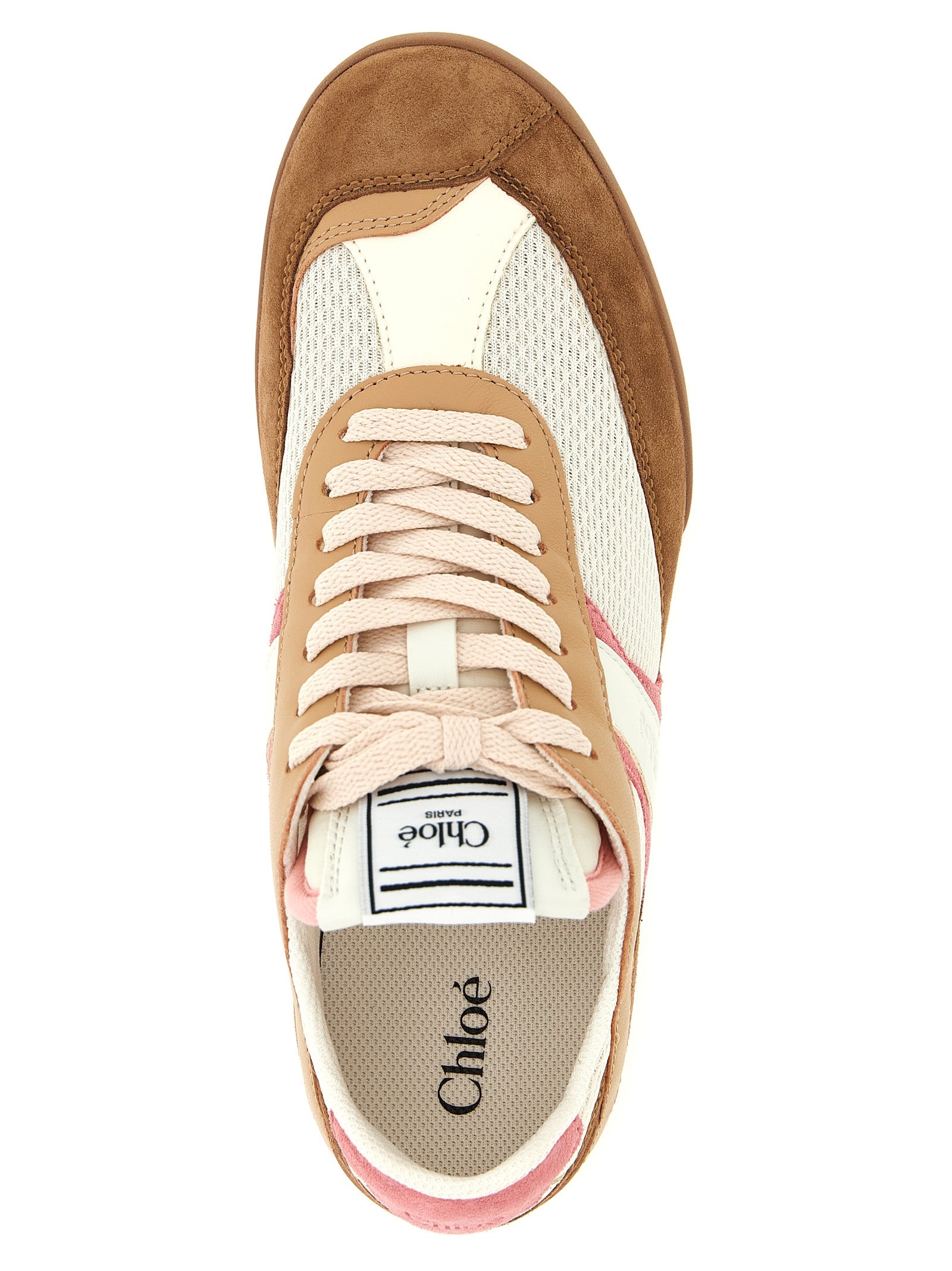 Chloé Multicolor Polyester Athletic Sneakers Chloé