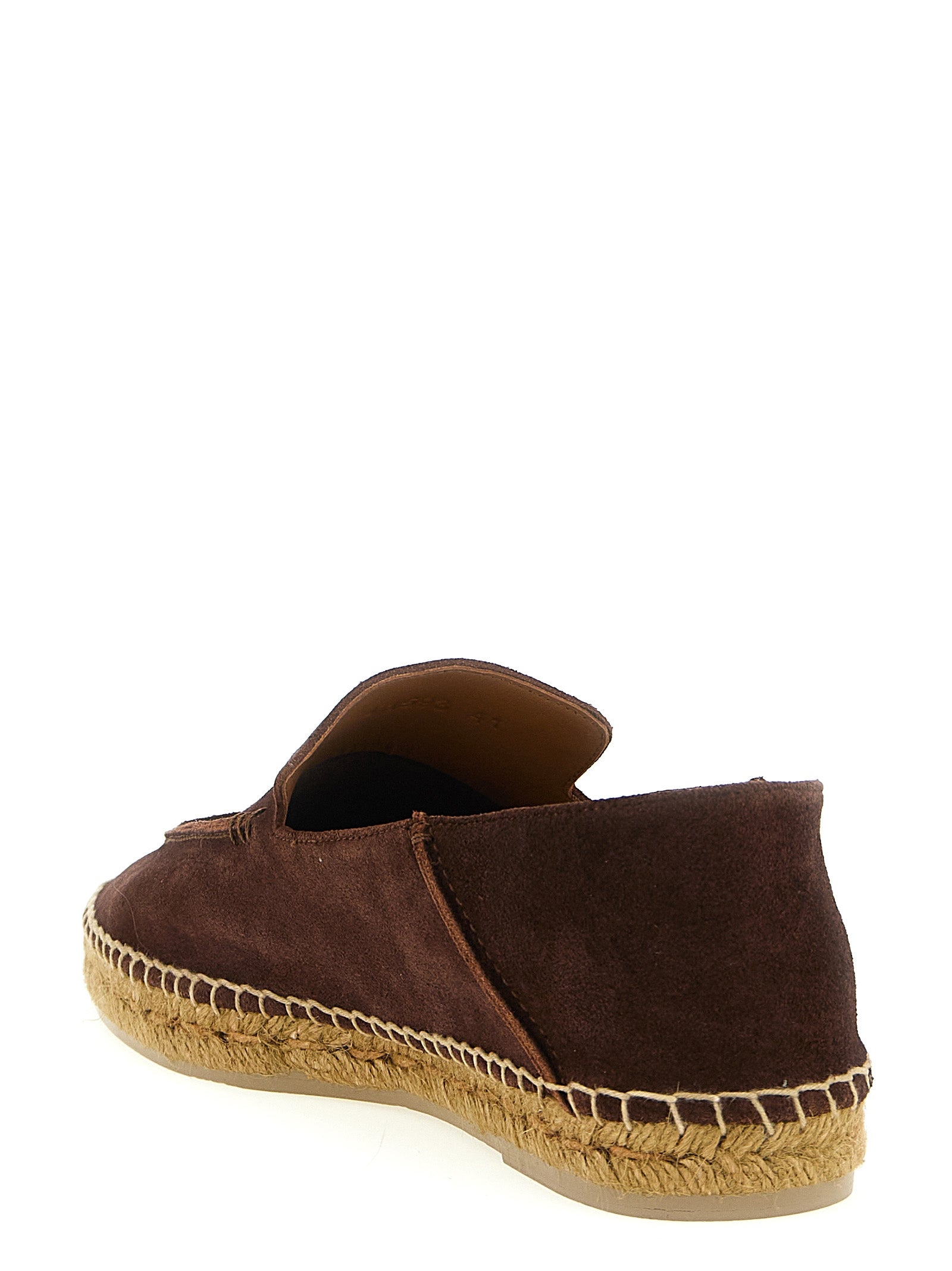 Tom Ford Brown Calfskin Espadrilles Tom Ford