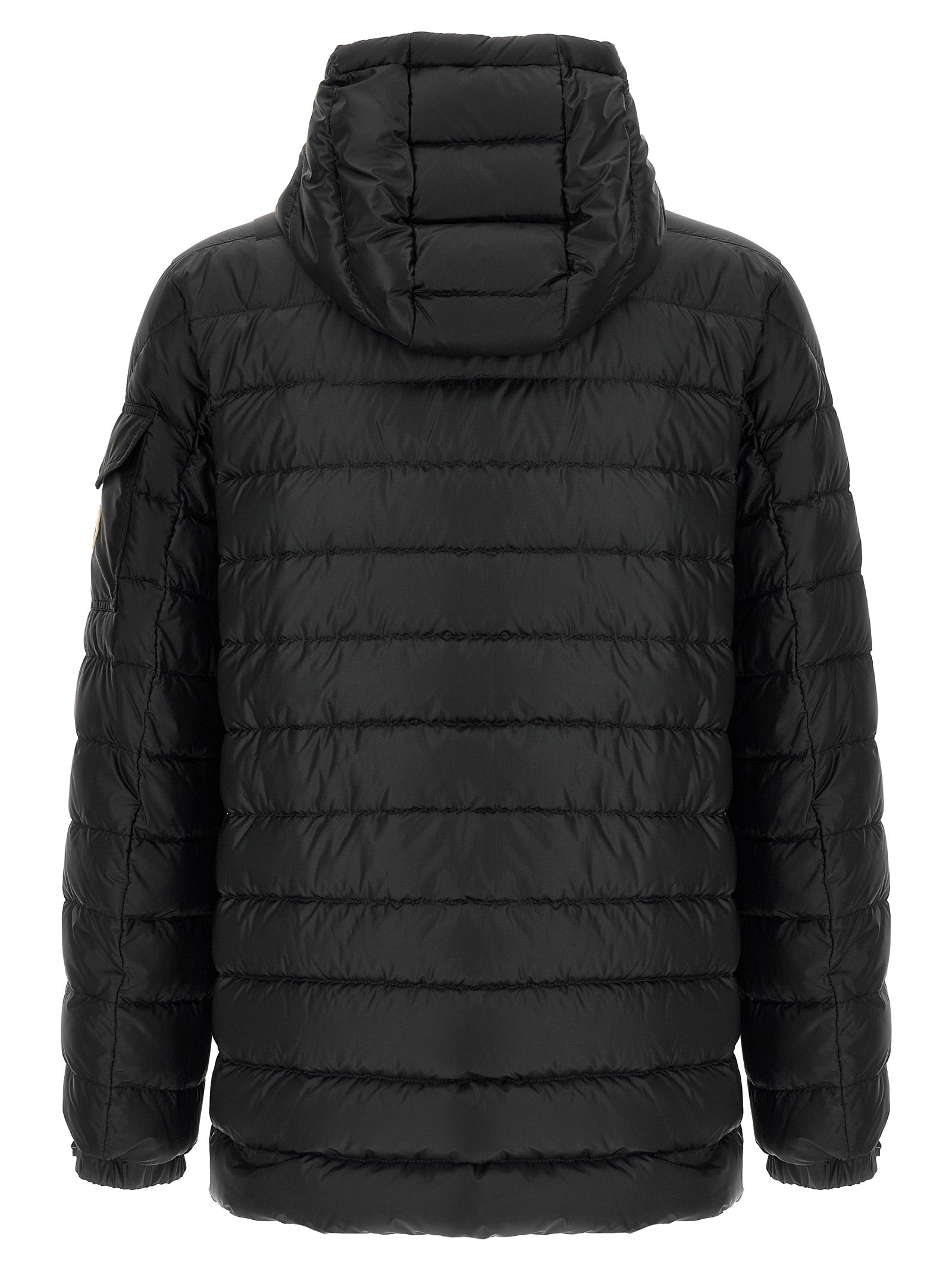 Moncler Black Polyamide Parka Moncler
