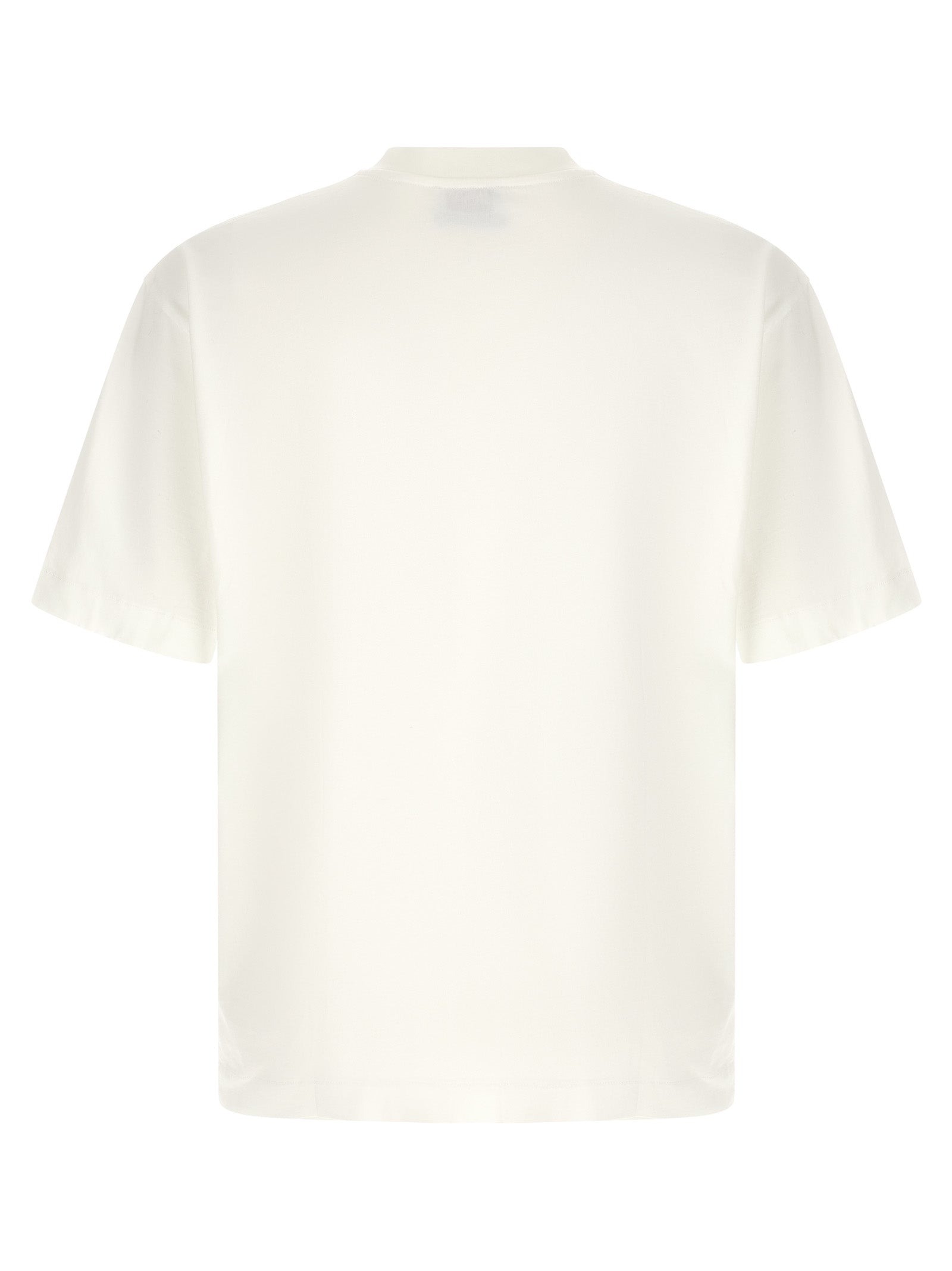 Off-White Bicolor Cotton T-Shirt Off-White
