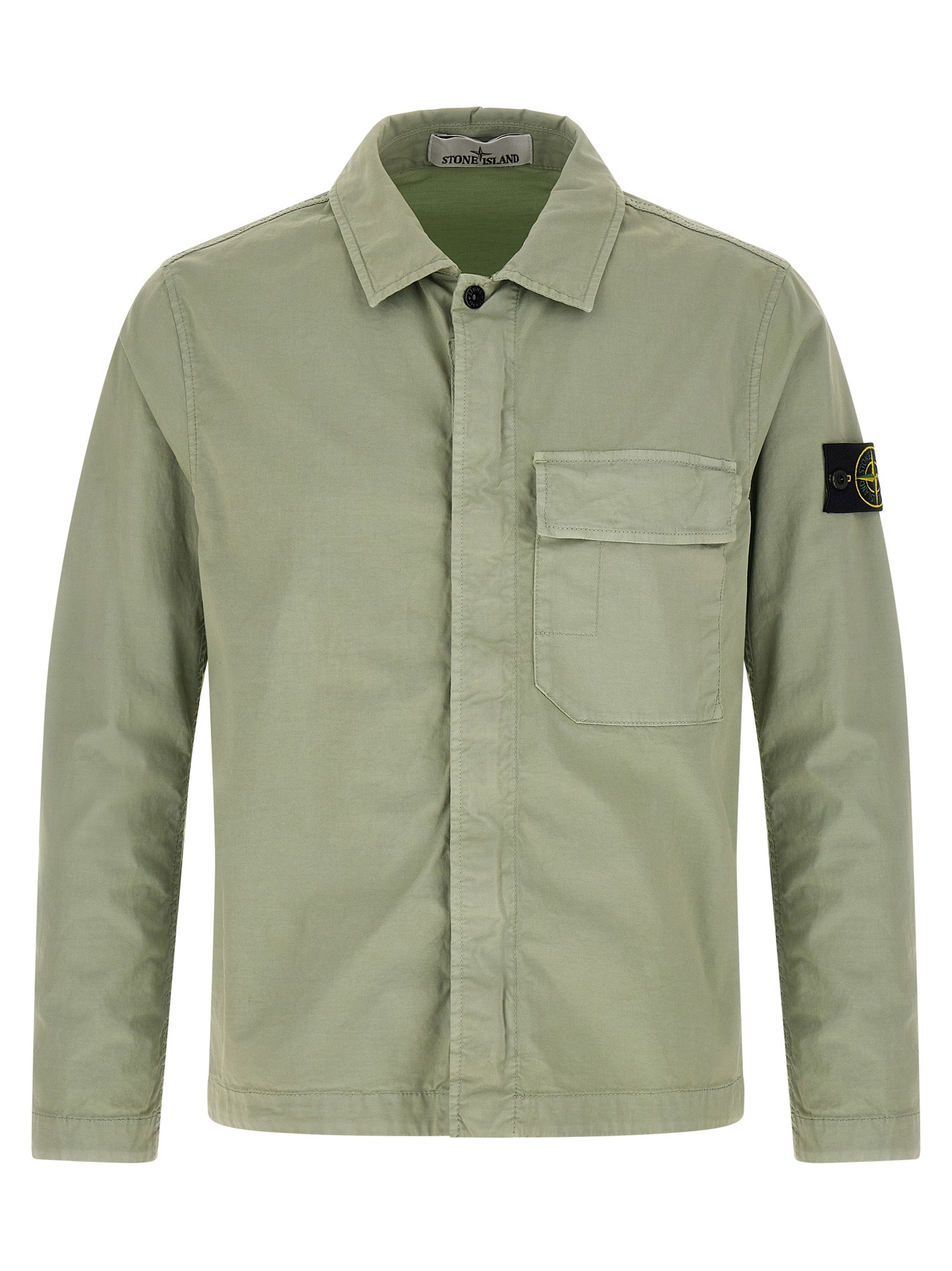 Stone Island Bicolor Cotton Blouse Stone Island