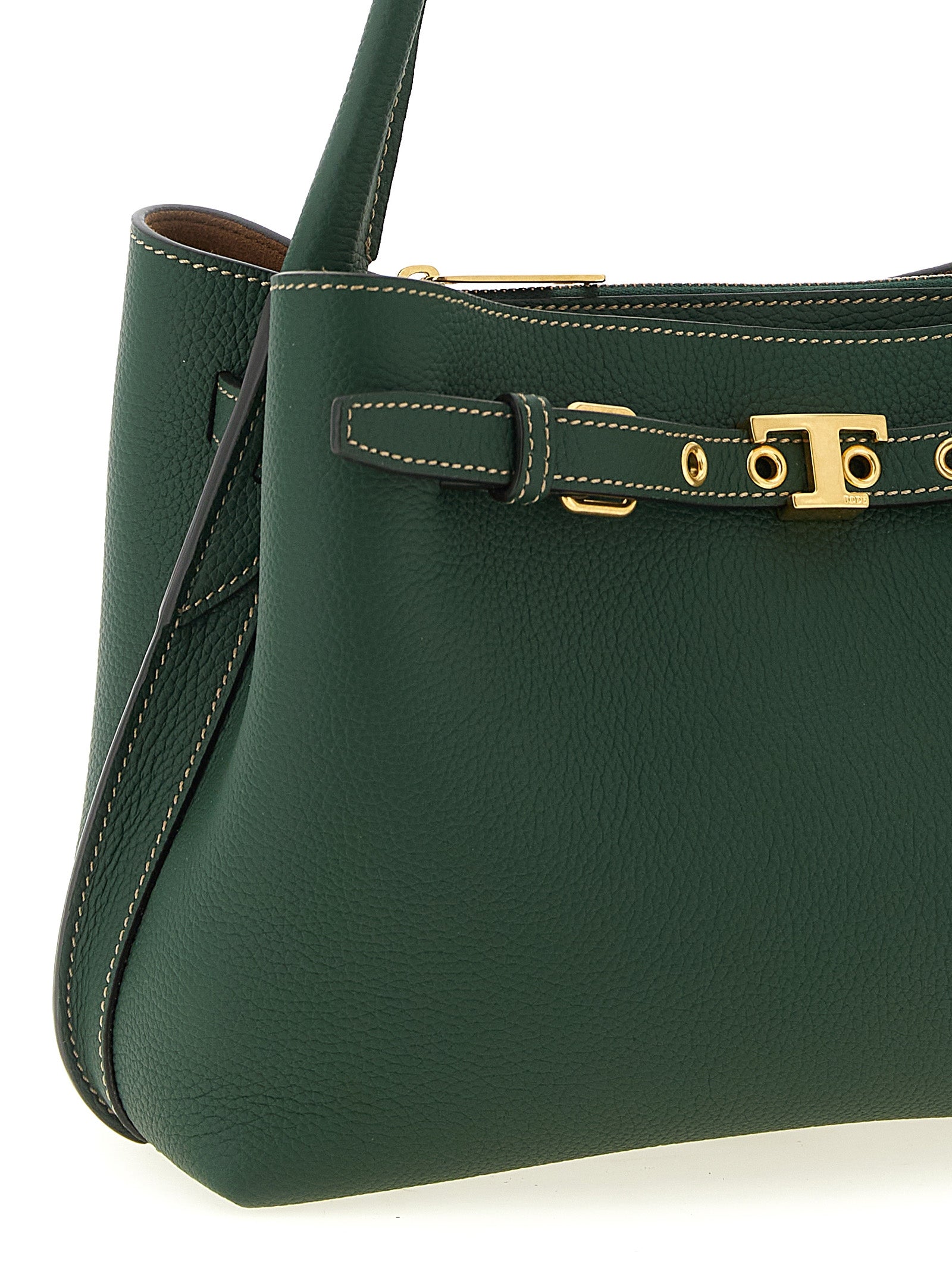 Tod's Bicolor Calfskin Handbag Tod's