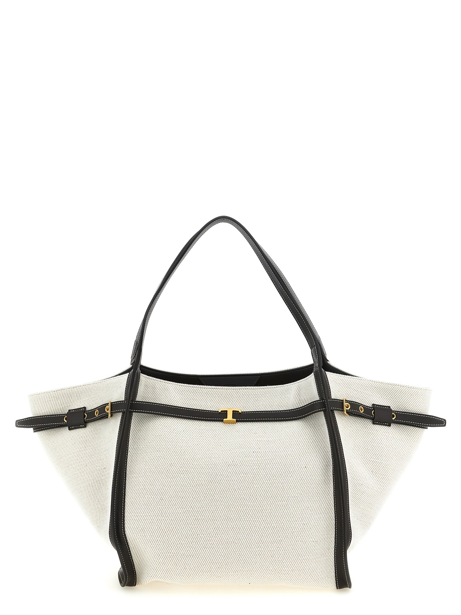 Tod's Multicolor Linen Tote Bag Tod's