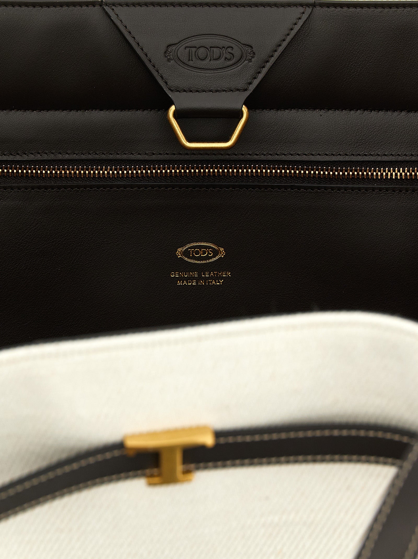 Tod's Multicolor Linen Tote Bag Tod's