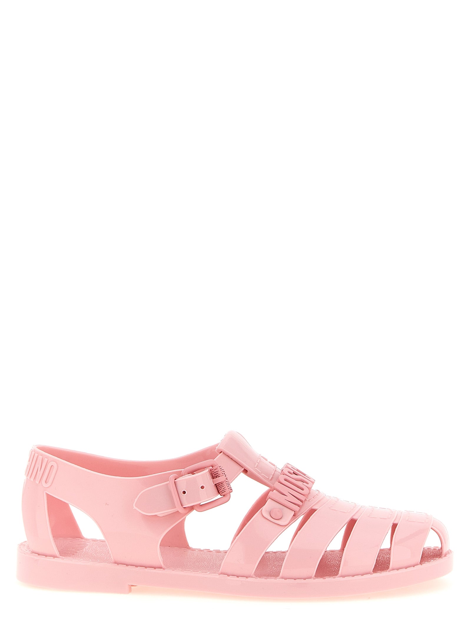 Moschino Multicolor Pvc Flat Sandals Moschino