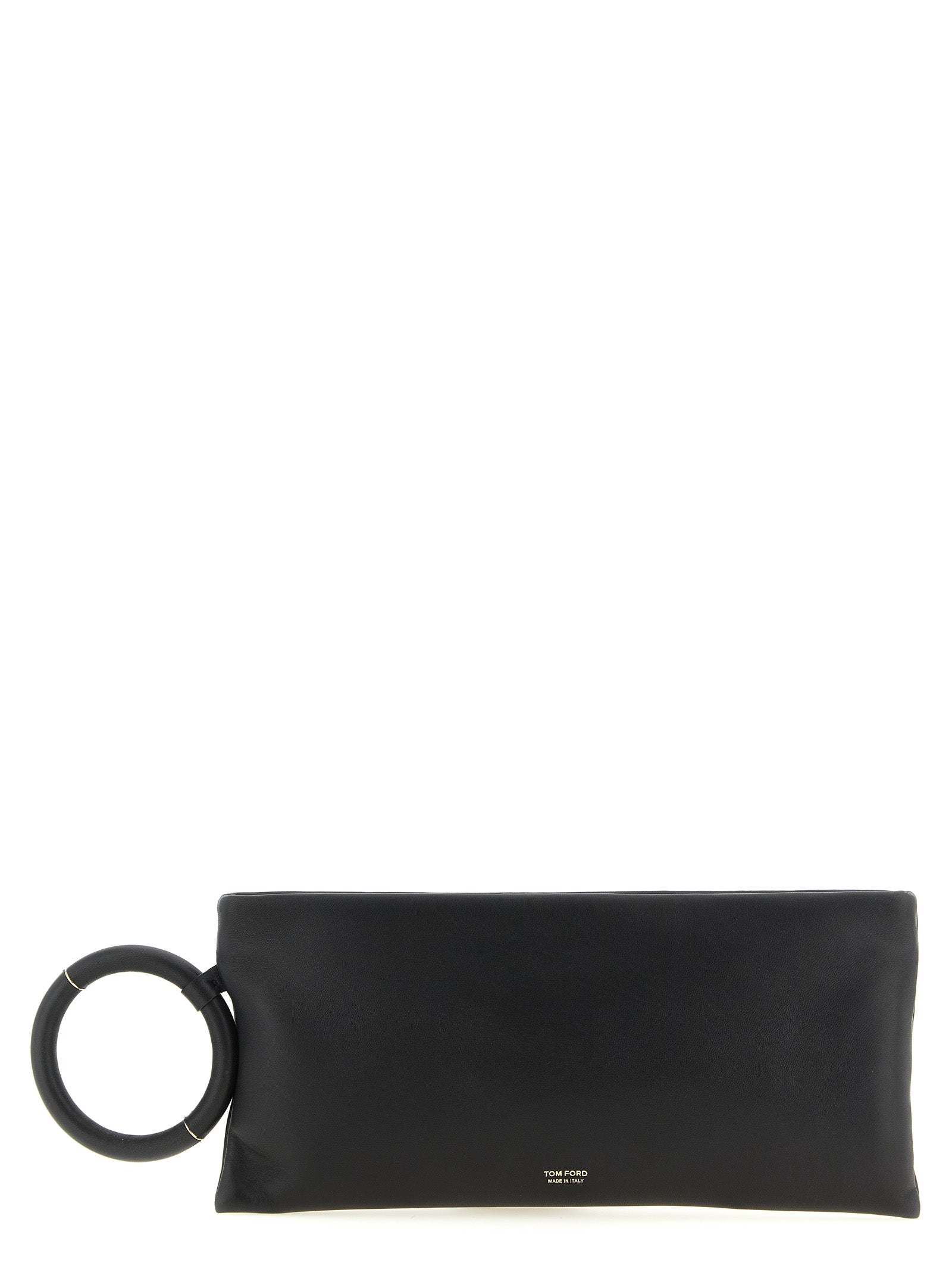 Tom Ford Black Lambskin Clutch Bag Tom Ford