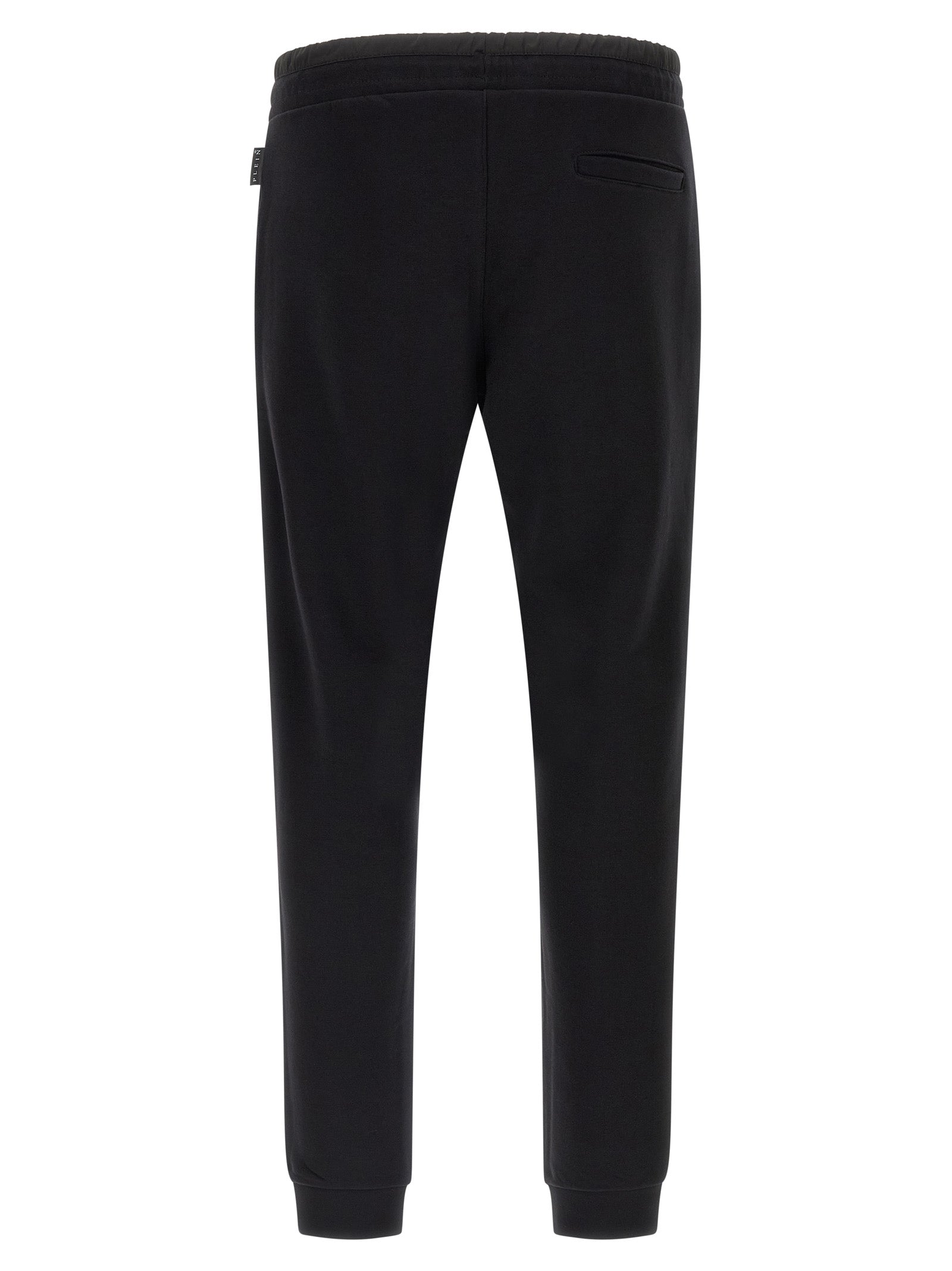 Philipp Plein Black Cotton Joggers (Workout Pants) Philipp Plein
