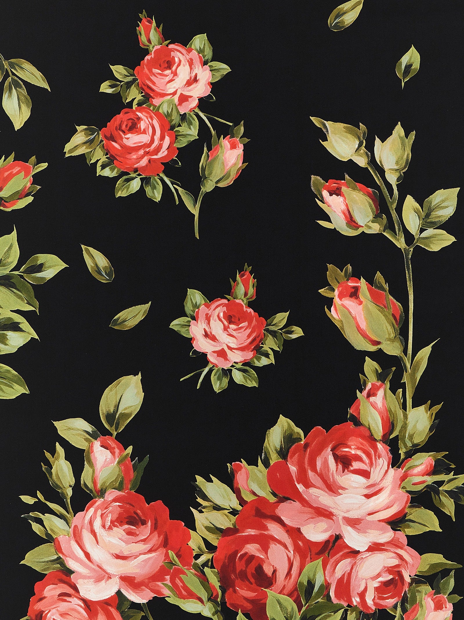 Dolce & Gabbana Black Silk Foulard Dolce & Gabbana