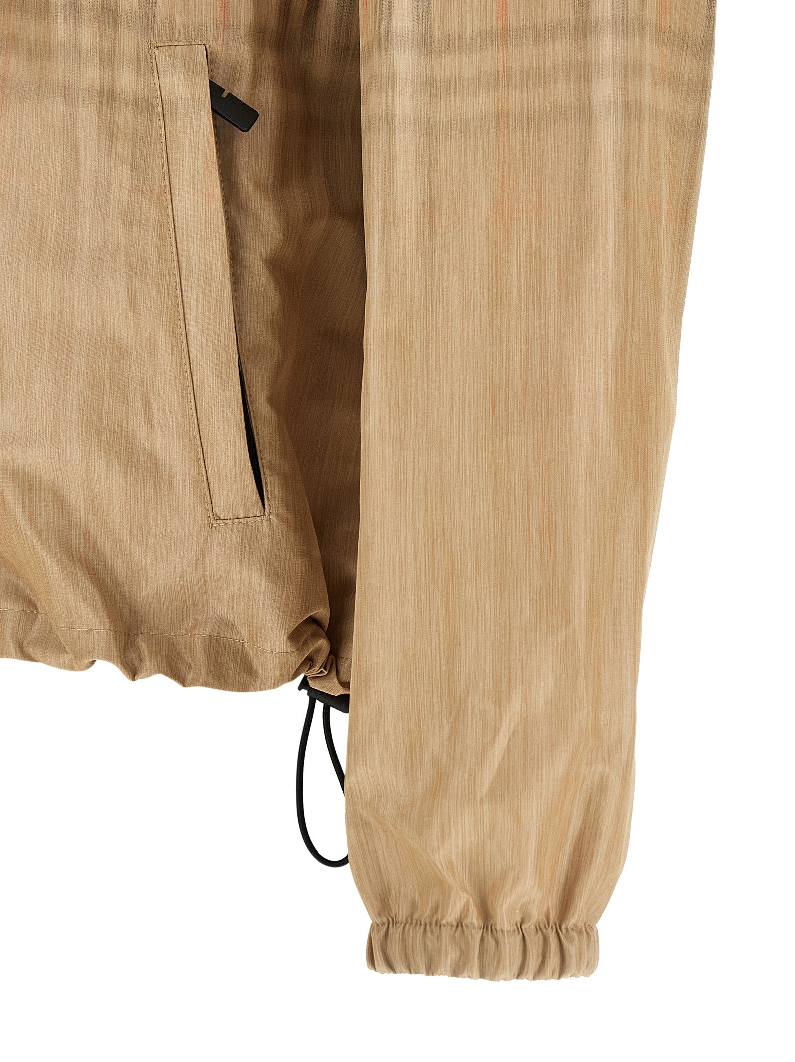 Burberry Beige Viscose Shell Jacket Burberry