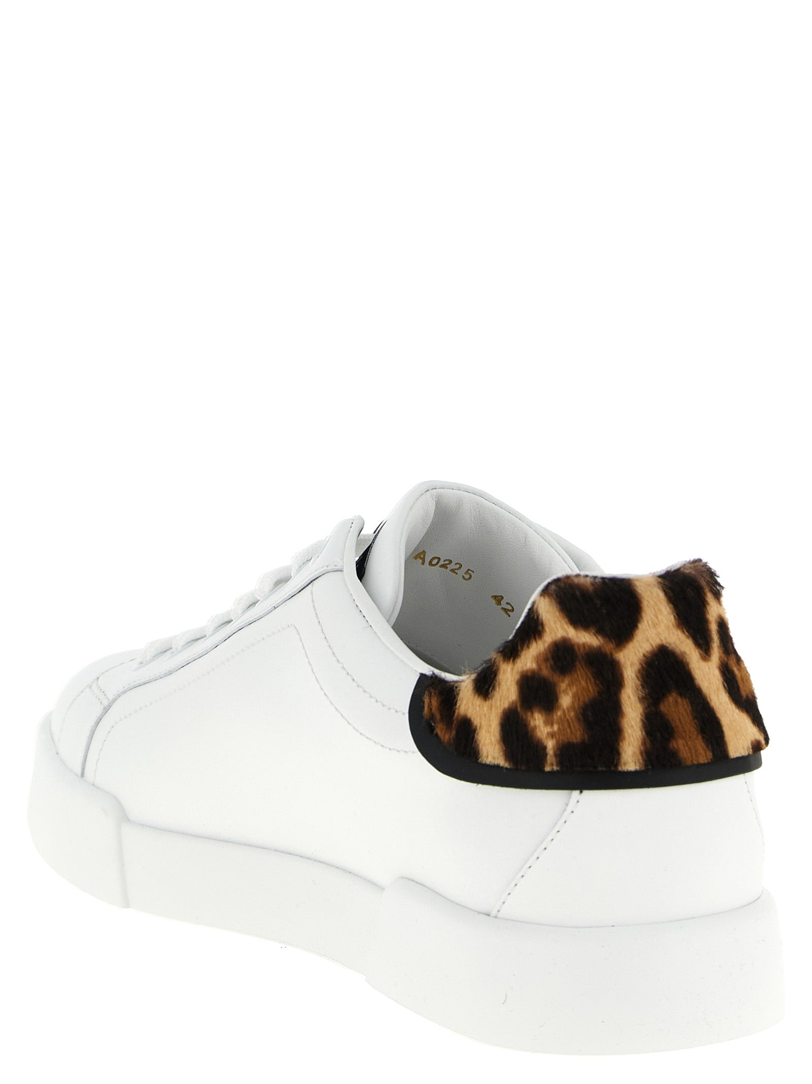 Dolce & Gabbana Brown Calfskin Low Top Sneakers Dolce & Gabbana