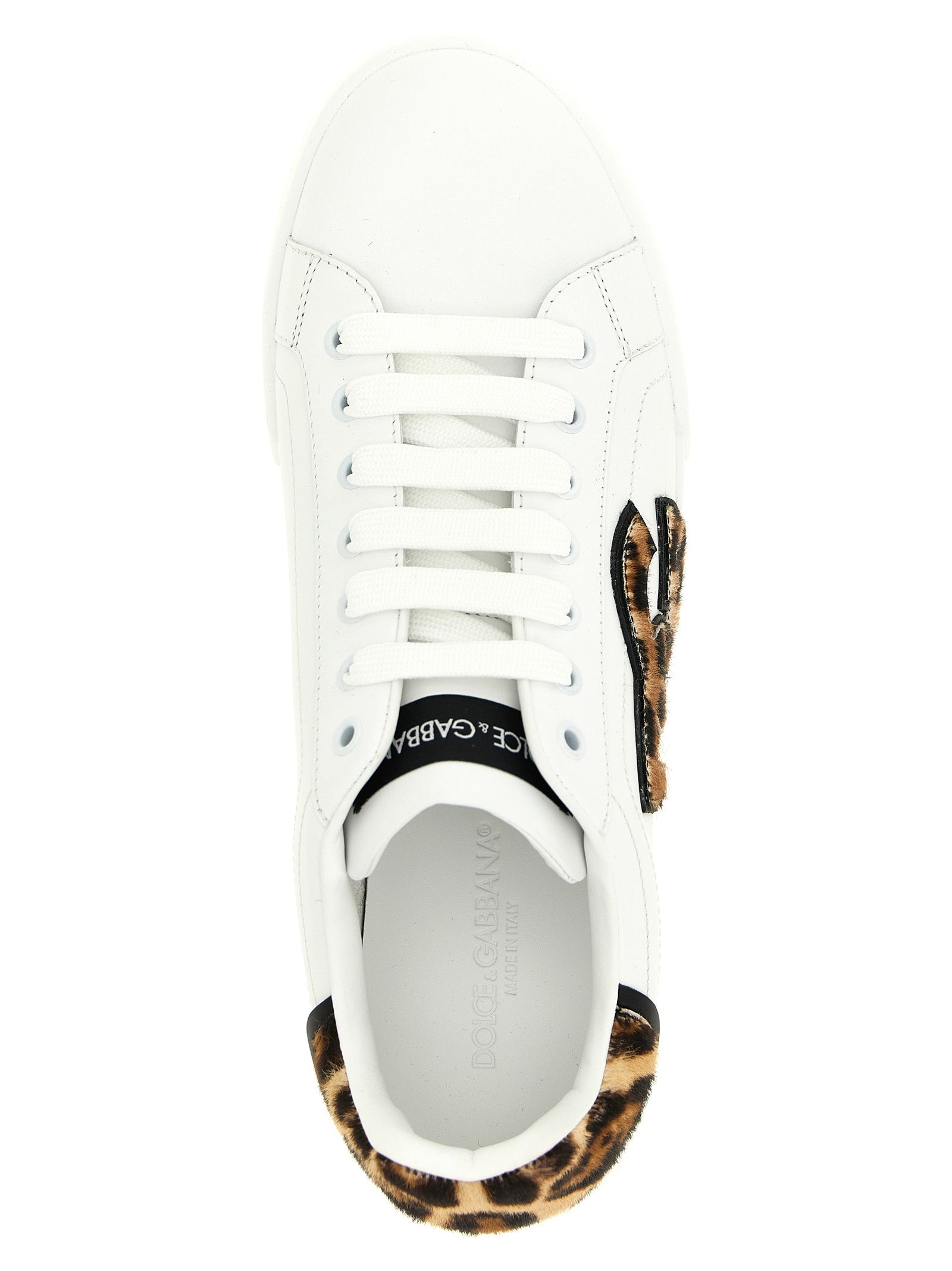 Dolce & Gabbana Brown Calfskin Low Top Sneakers Dolce & Gabbana