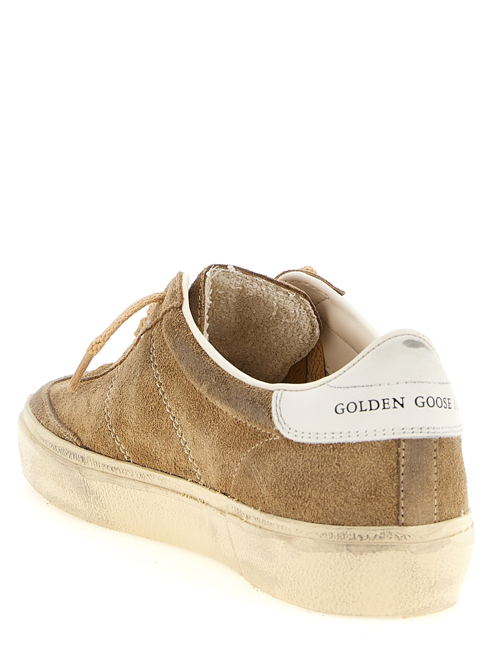 Golden Goose Brown Cowhide Low Top Sneakers Golden Goose