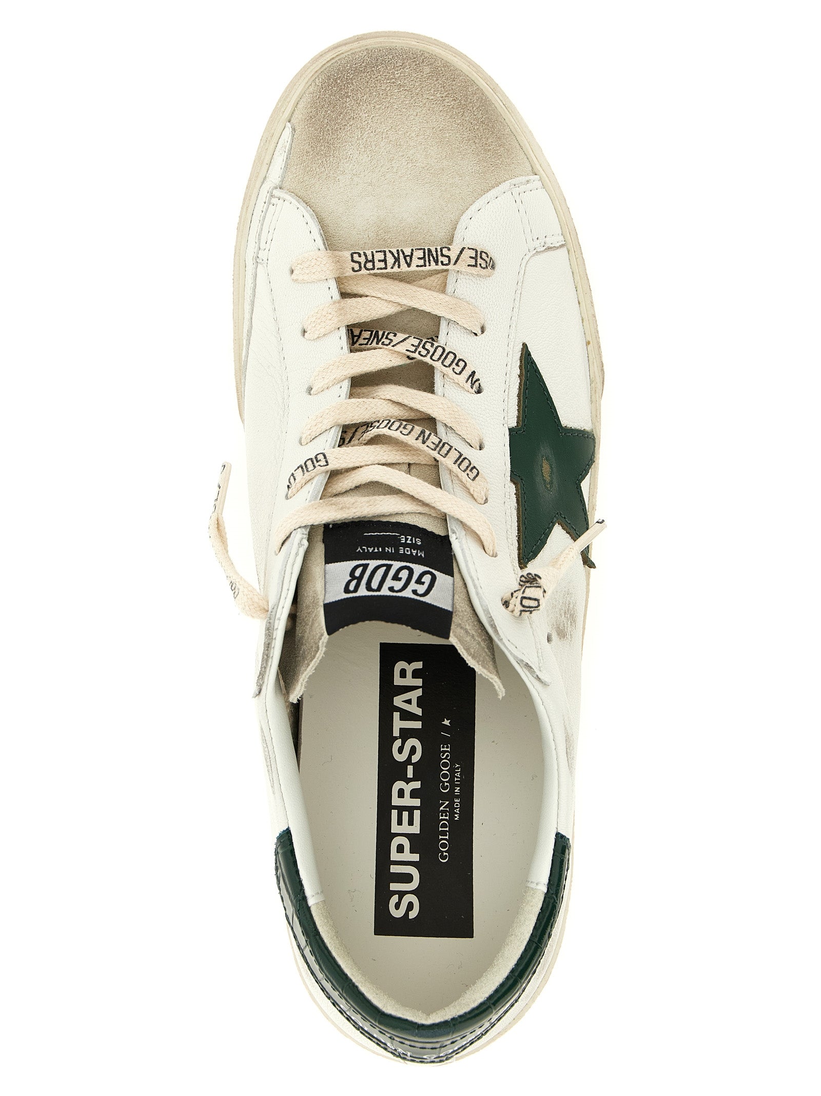 Golden Goose Bicolor Goatskin Sneakers Golden Goose