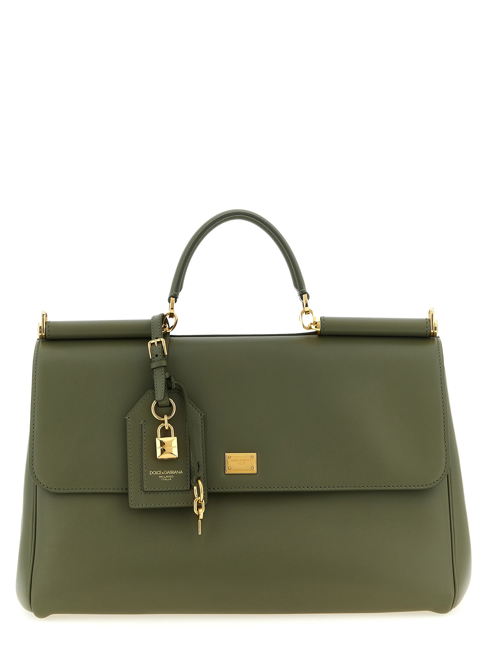 Dolce & Gabbana Bicolor Calfskin Handbag Dolce & Gabbana