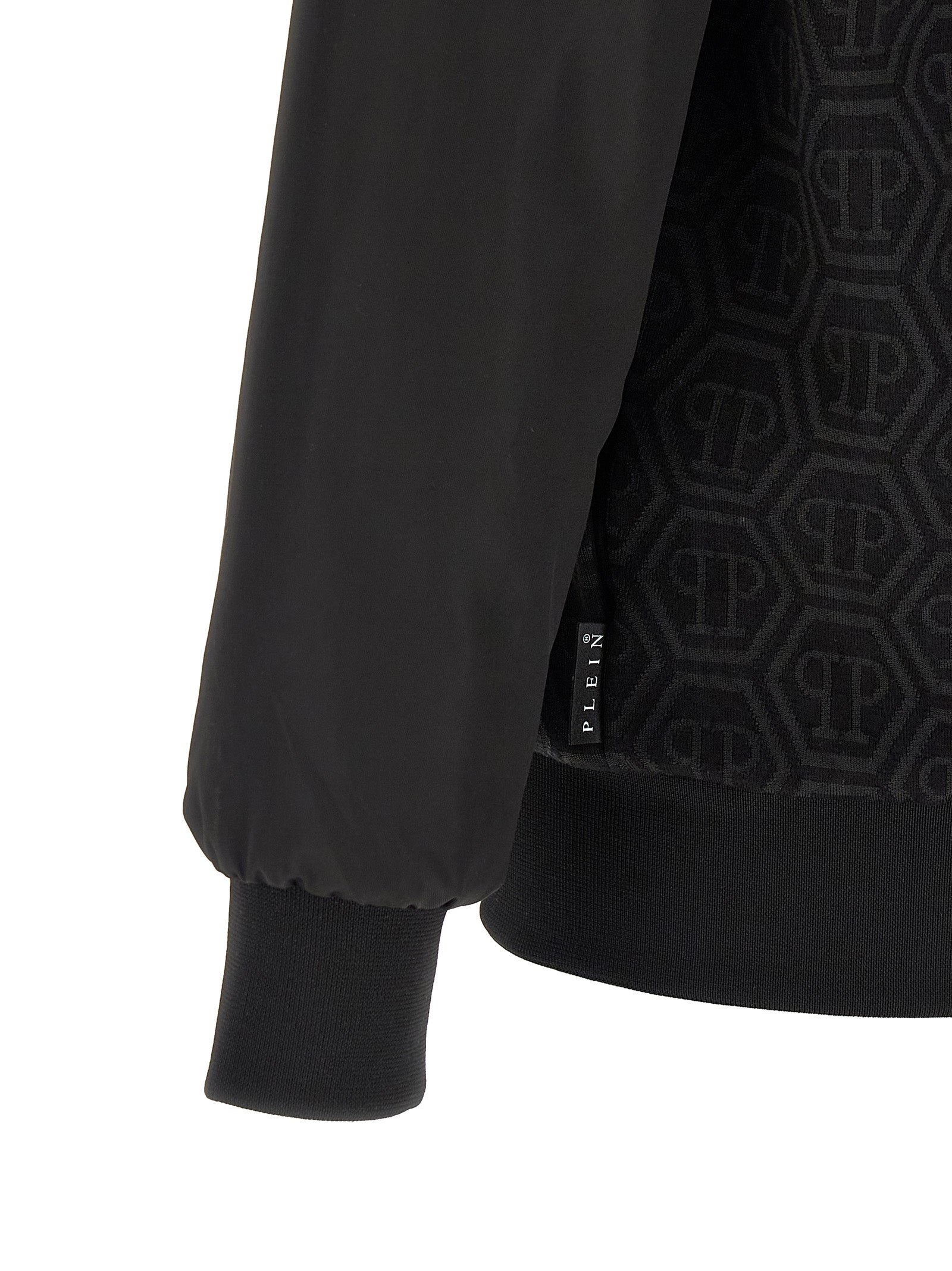Philipp Plein Black Cotton Sweatshirt Philipp Plein