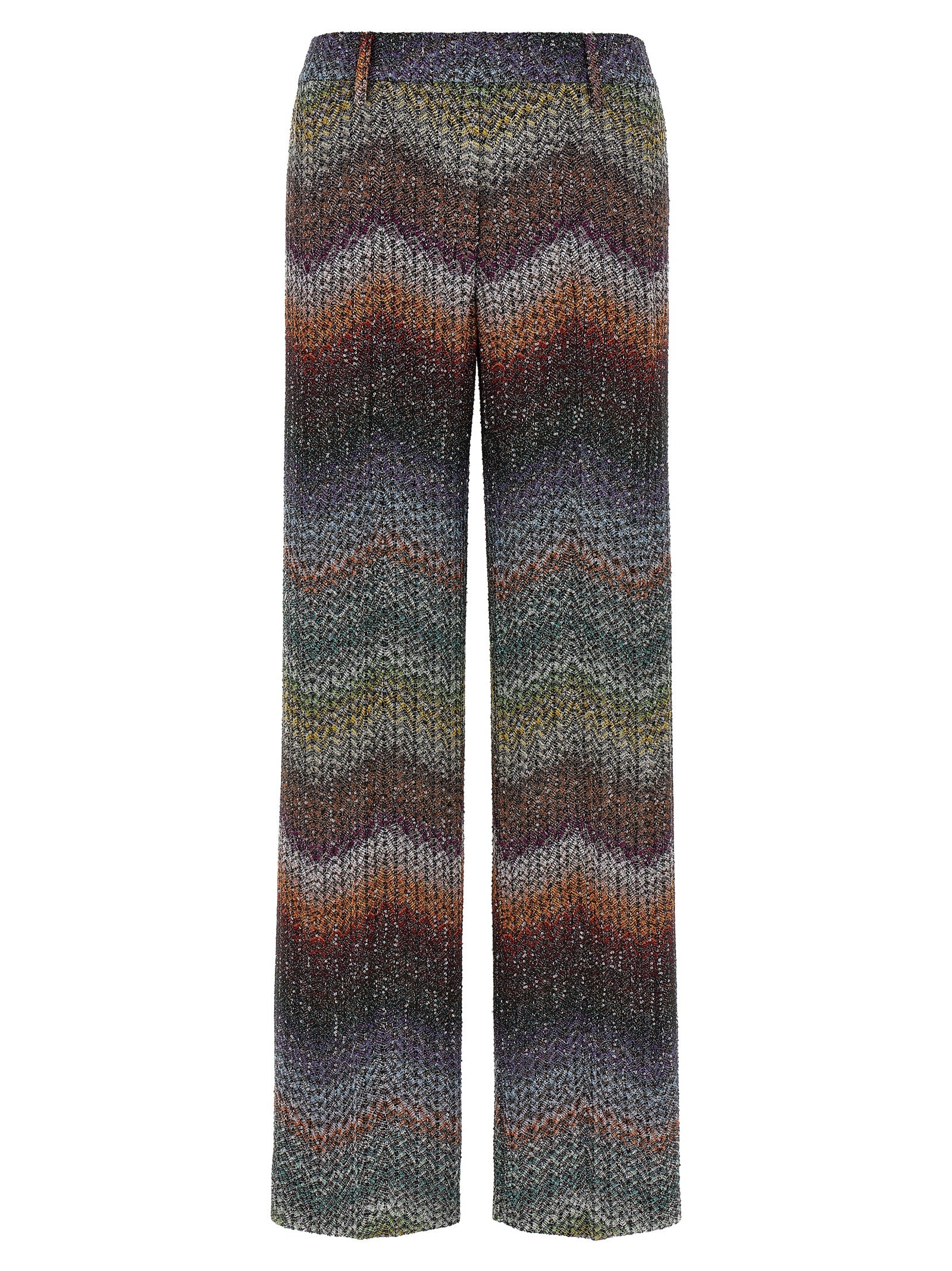 Missoni Multicolor Viscose Casual Pants Missoni