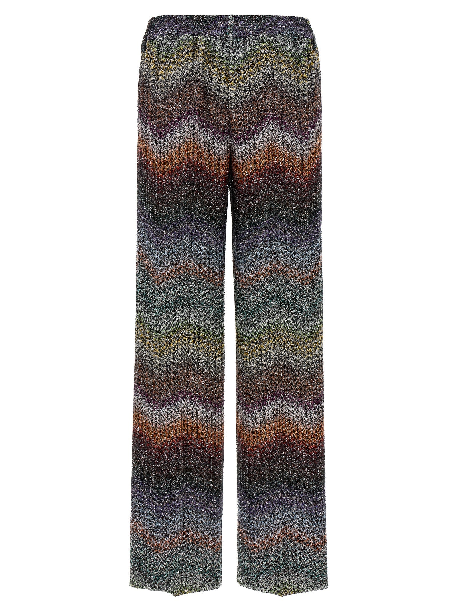 Missoni Multicolor Viscose Casual Pants Missoni