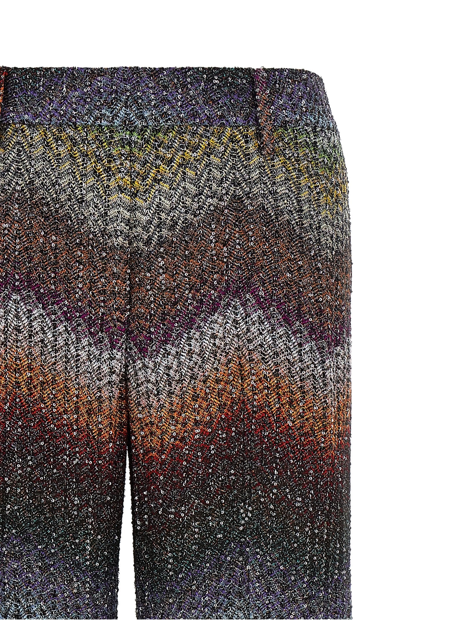 Missoni Multicolor Viscose Casual Pants Missoni