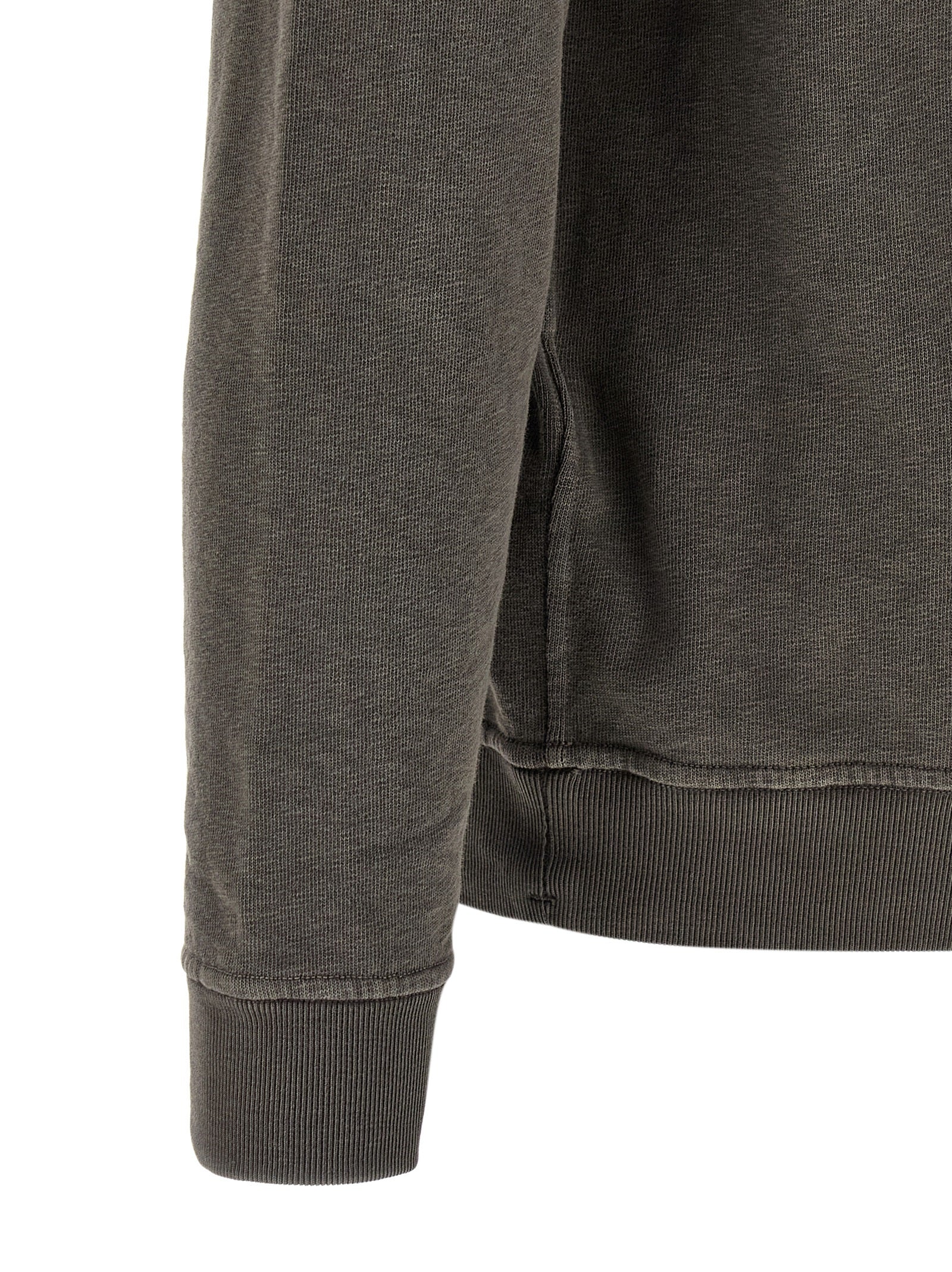 Stone Island Brown Cotton Sweatshirt Stone Island