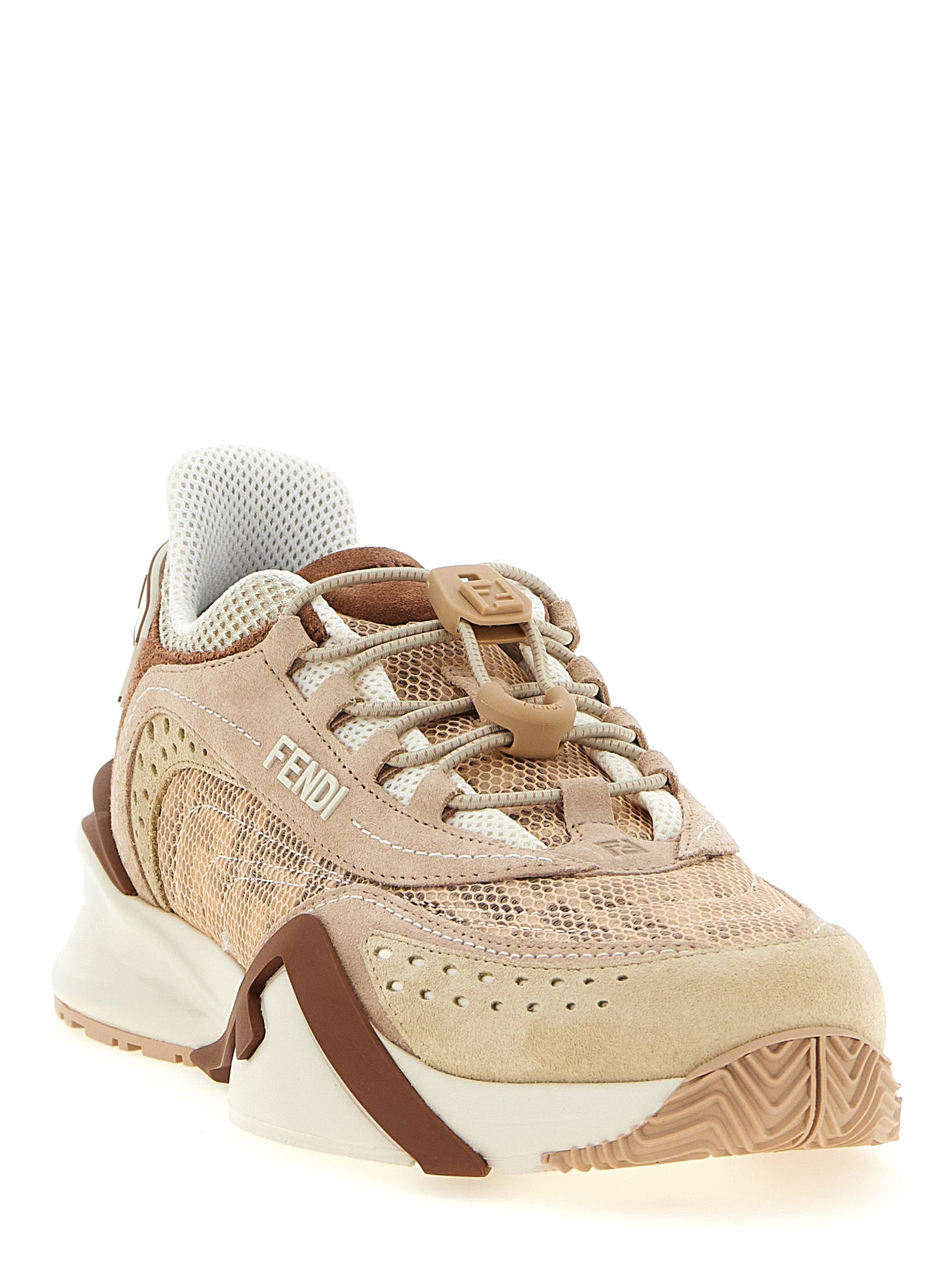 Fendi Multicolor Polyamide Athletic Sneakers Fendi
