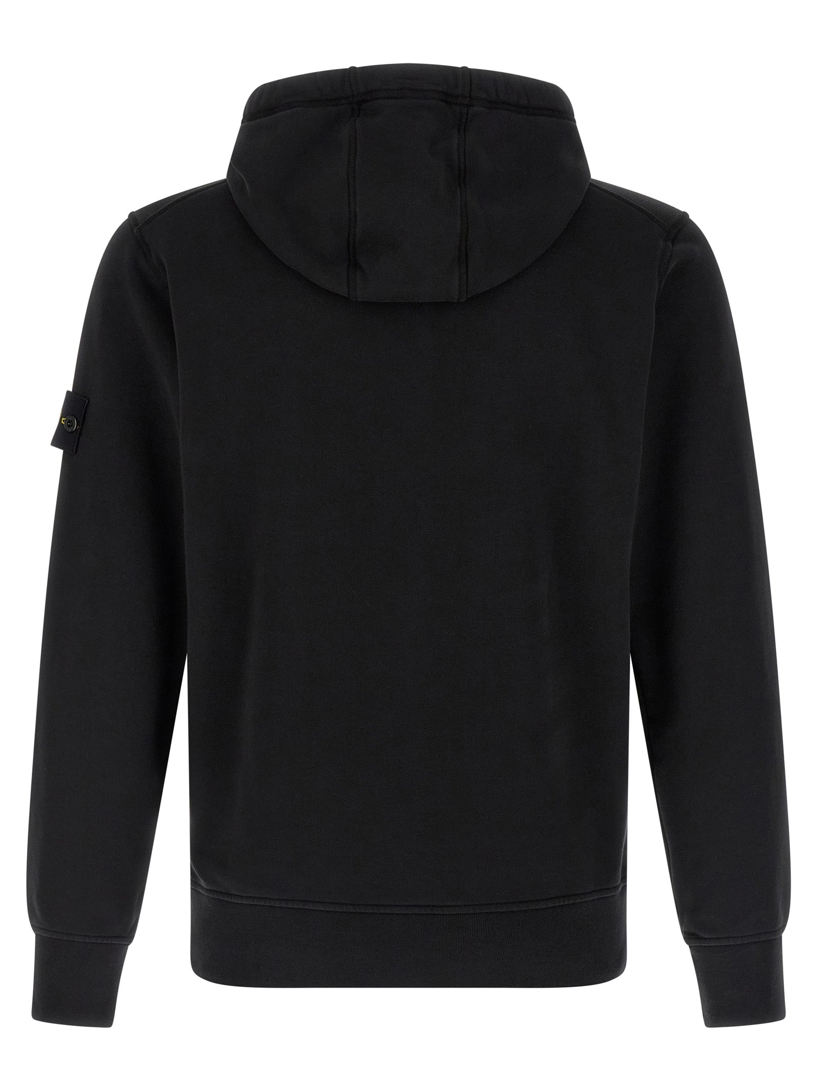Stone Island Black Cotton Sweatshirt Stone Island