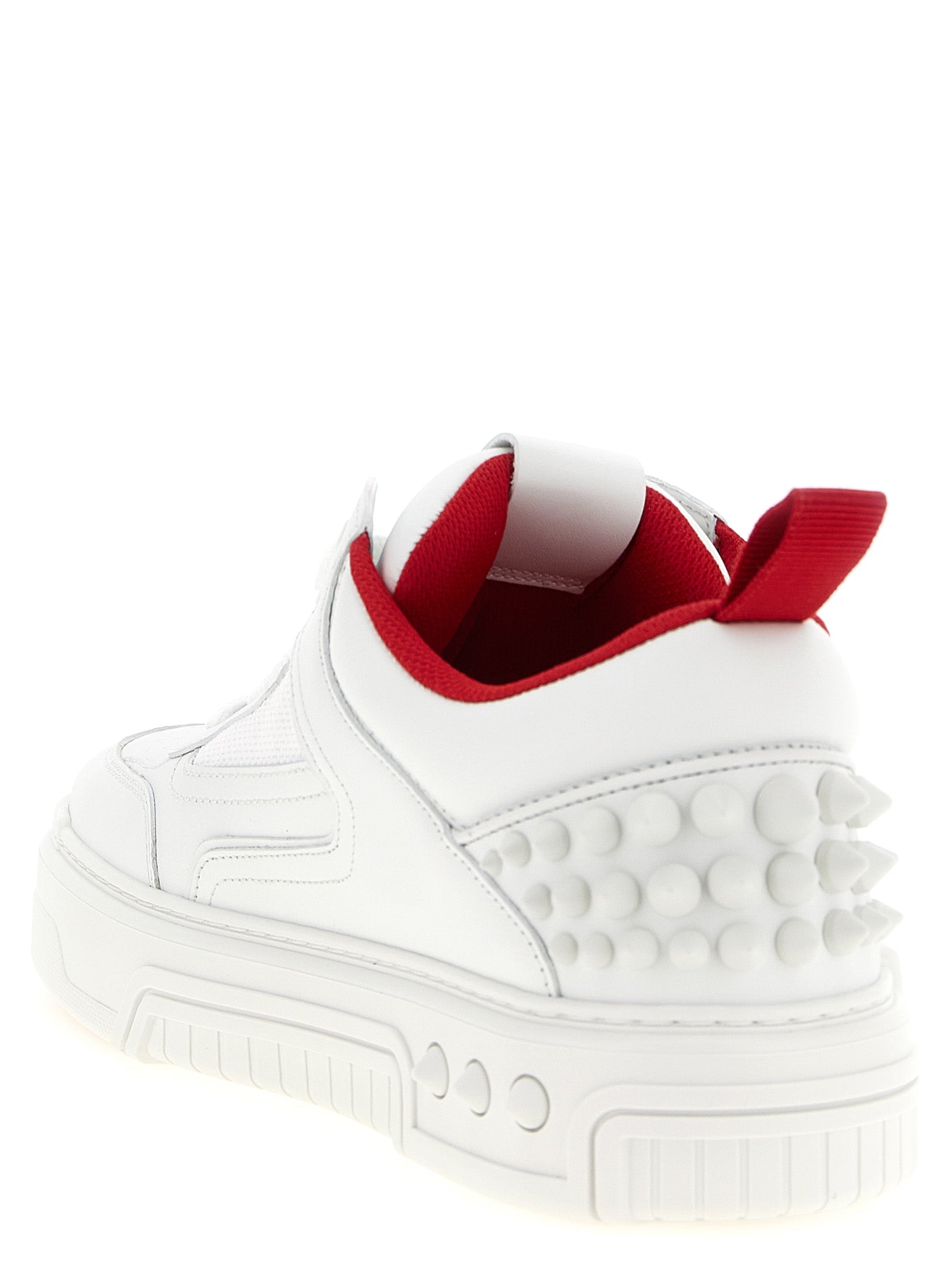 Christian Louboutin White Calfskin Athletic Sneakers Christian Louboutin