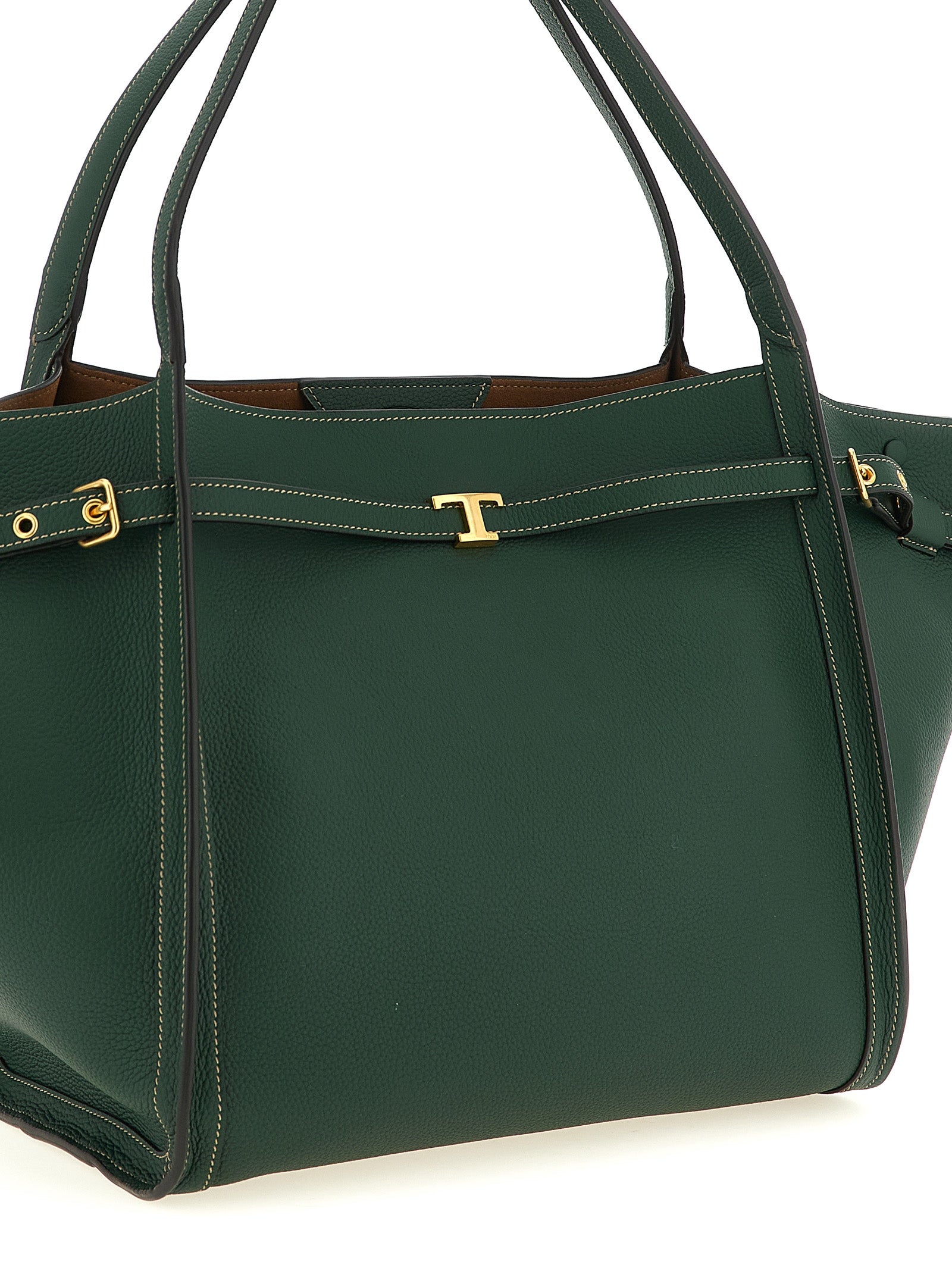 Tod's Bicolor Calfskin Tote Bag Tod's