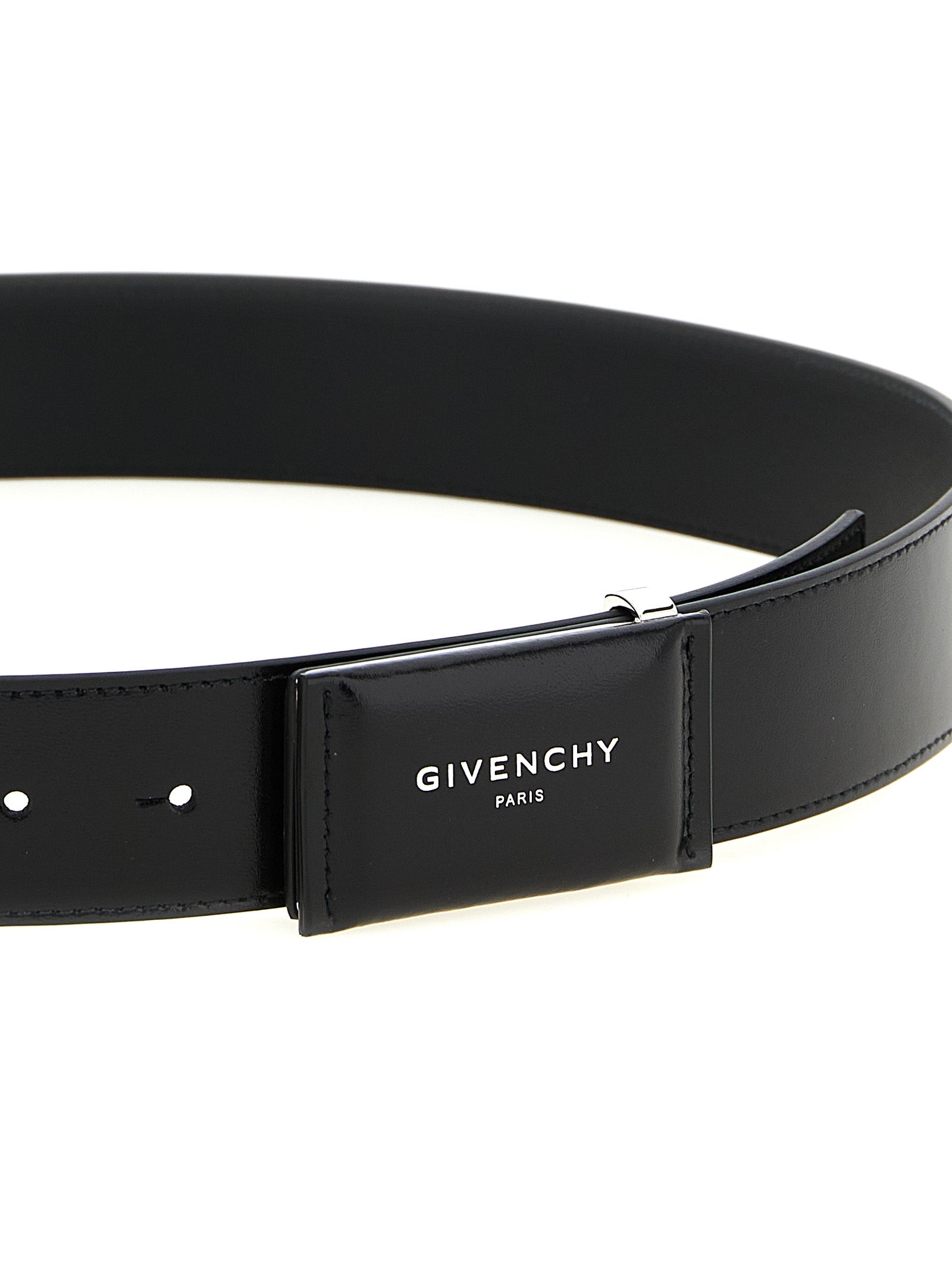 Givenchy Black Calfskin Belt Givenchy
