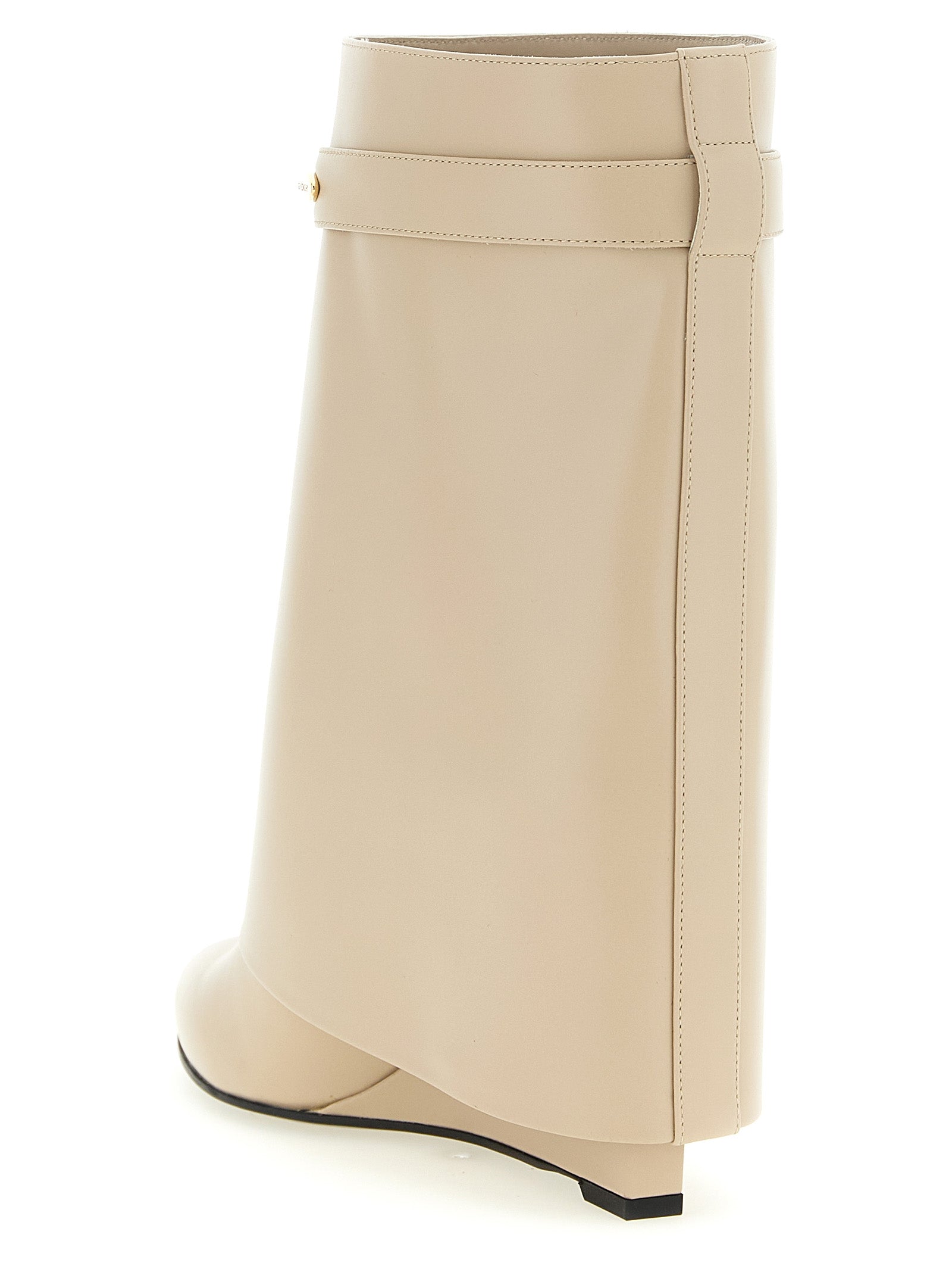 Givenchy Beige Calfskin Ankle Boots Givenchy