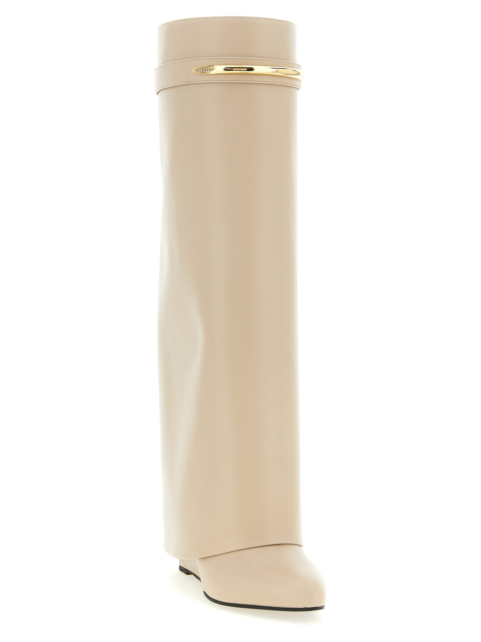 Givenchy Beige Calfskin Over The Knee Givenchy