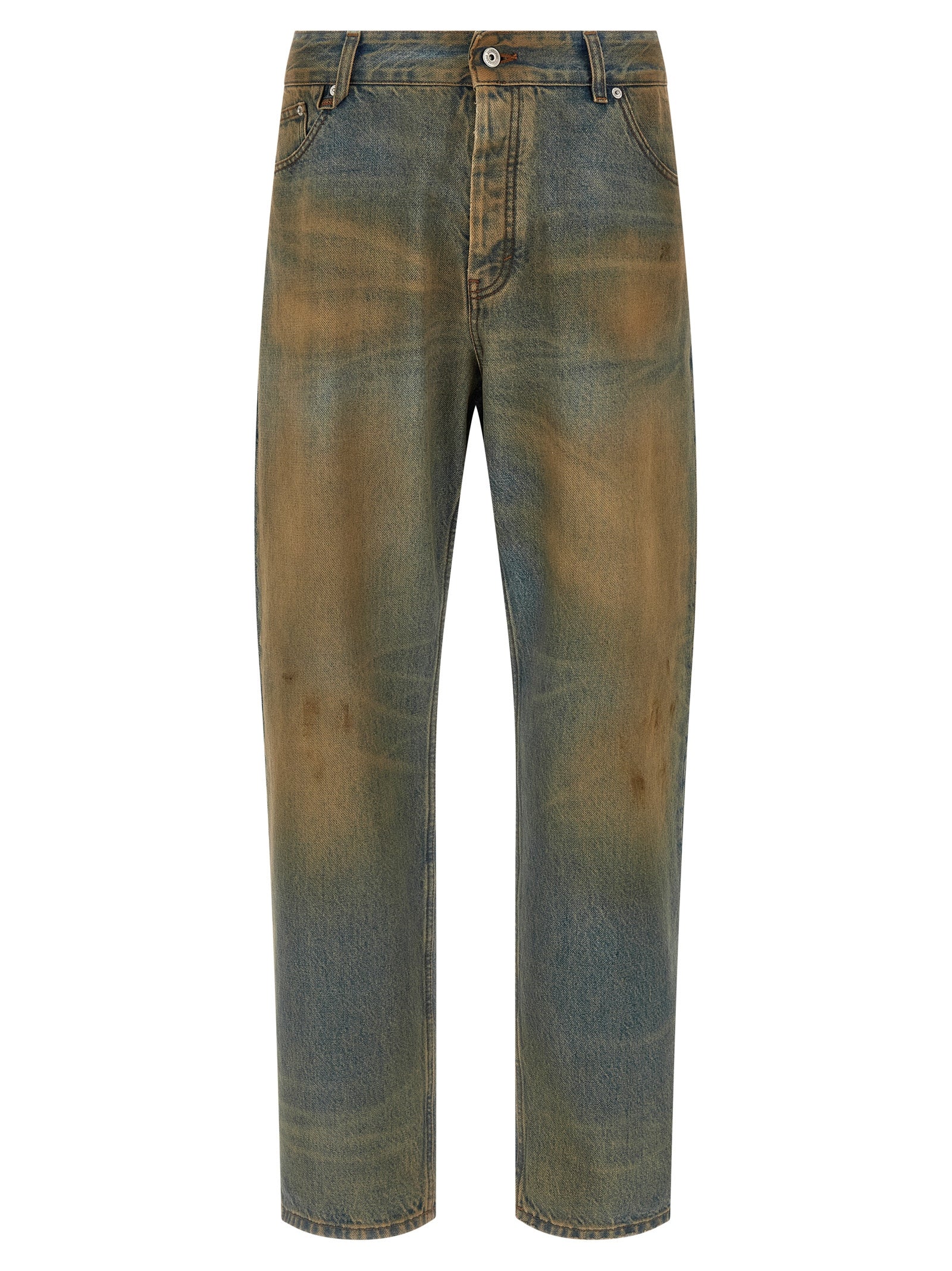 Jacquemus Multicolor Cotton Straight-Leg Jeans Jacquemus