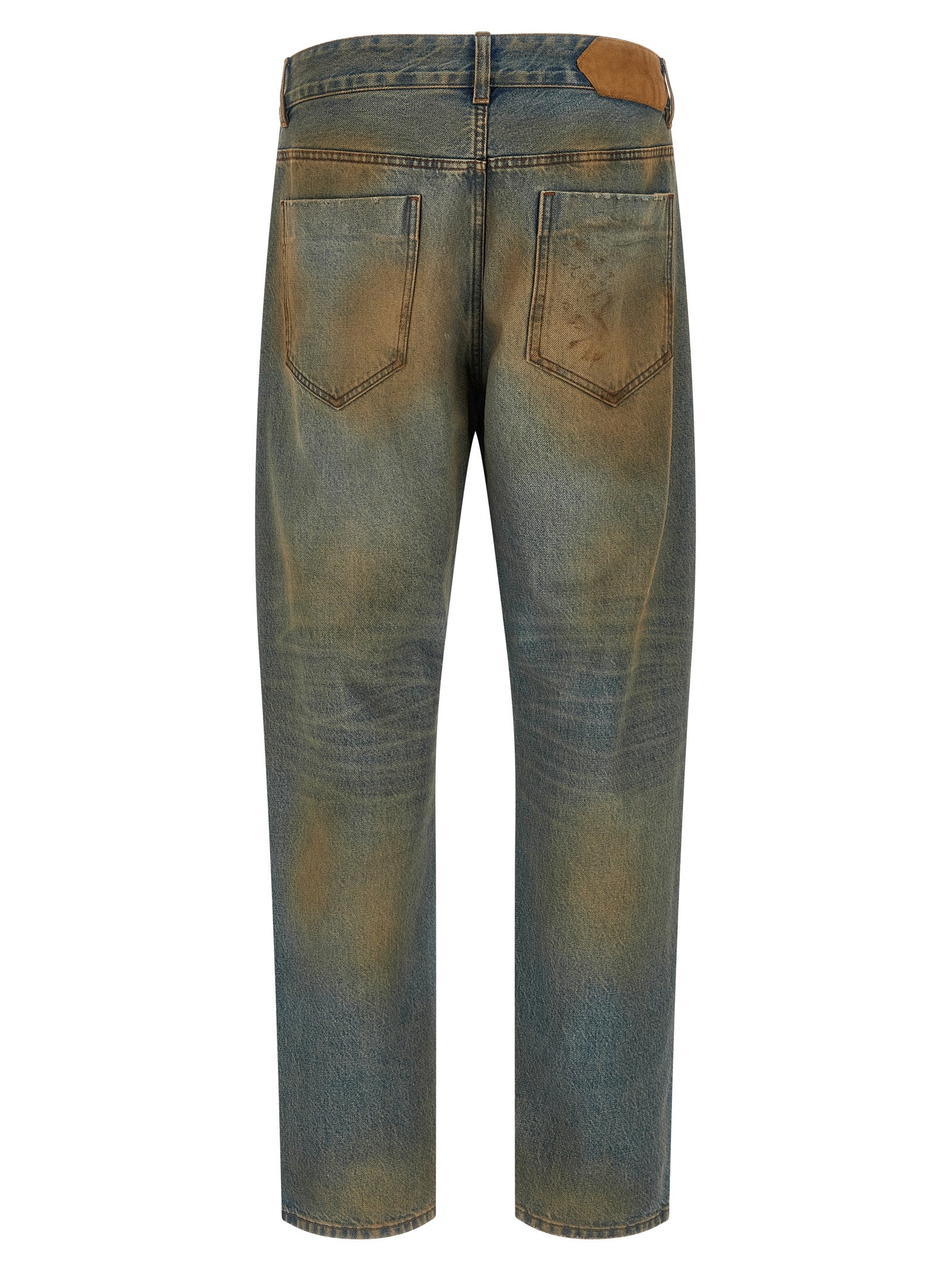 Jacquemus Multicolor Cotton Straight-Leg Jeans Jacquemus