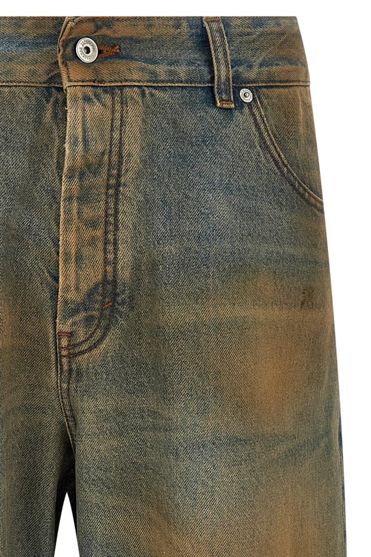 Jacquemus Multicolor Cotton Straight-Leg Jeans Jacquemus