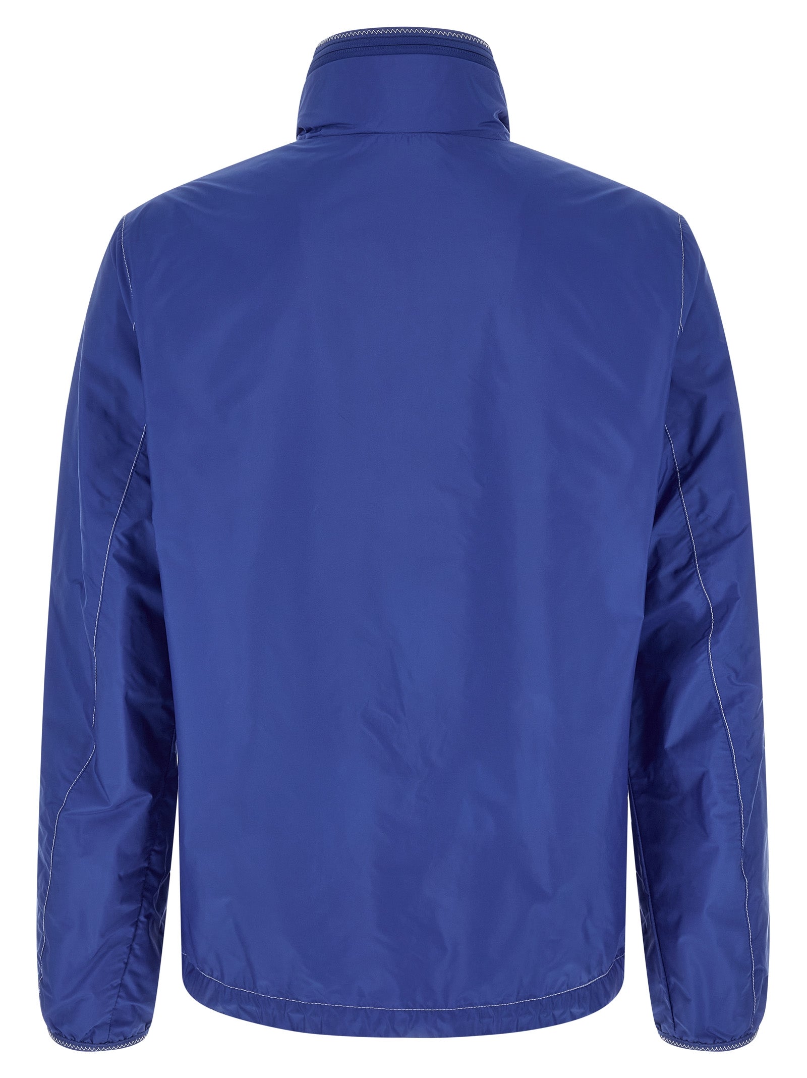 Moncler Blue Polyamide Shell Jacket Moncler