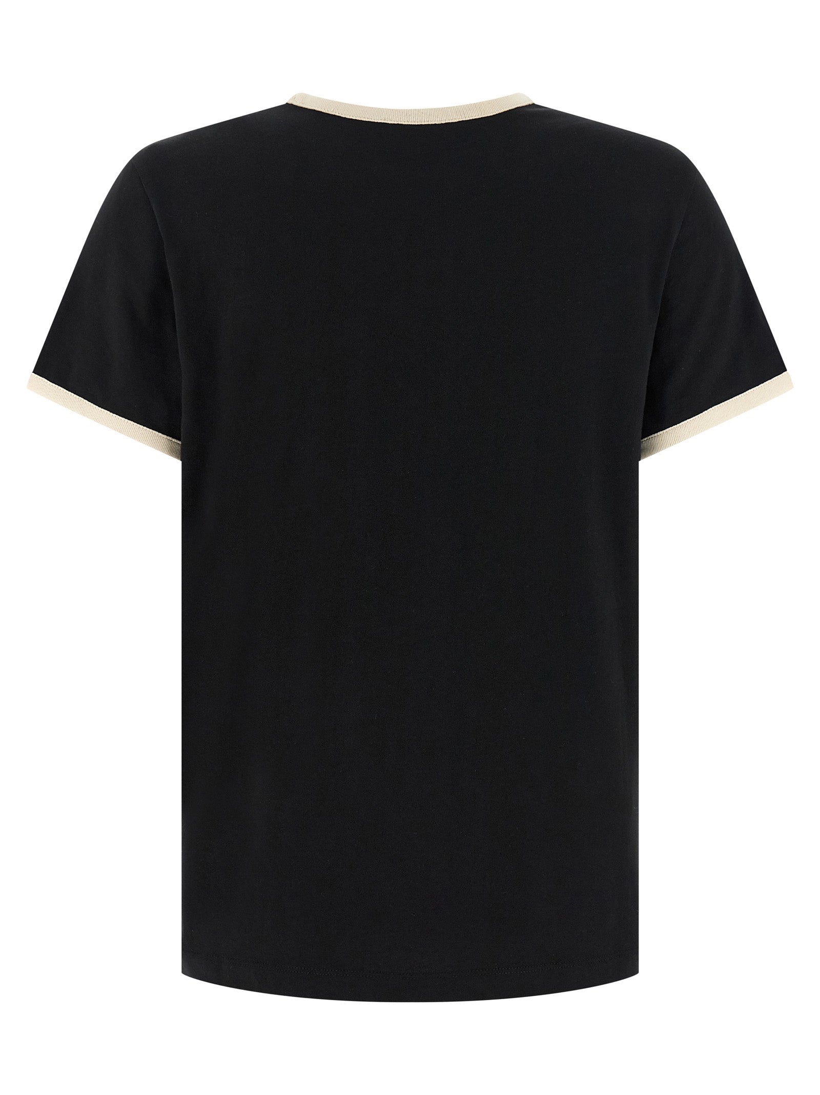 Moncler Black Cotton T-Shirt Moncler