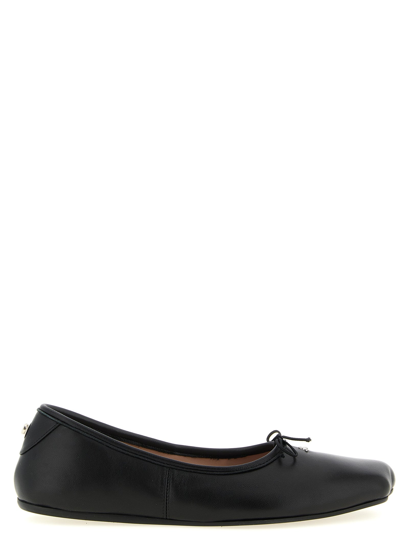 Vivienne Westwood Black Lamb Leather Ballet Flats Vivienne Westwood