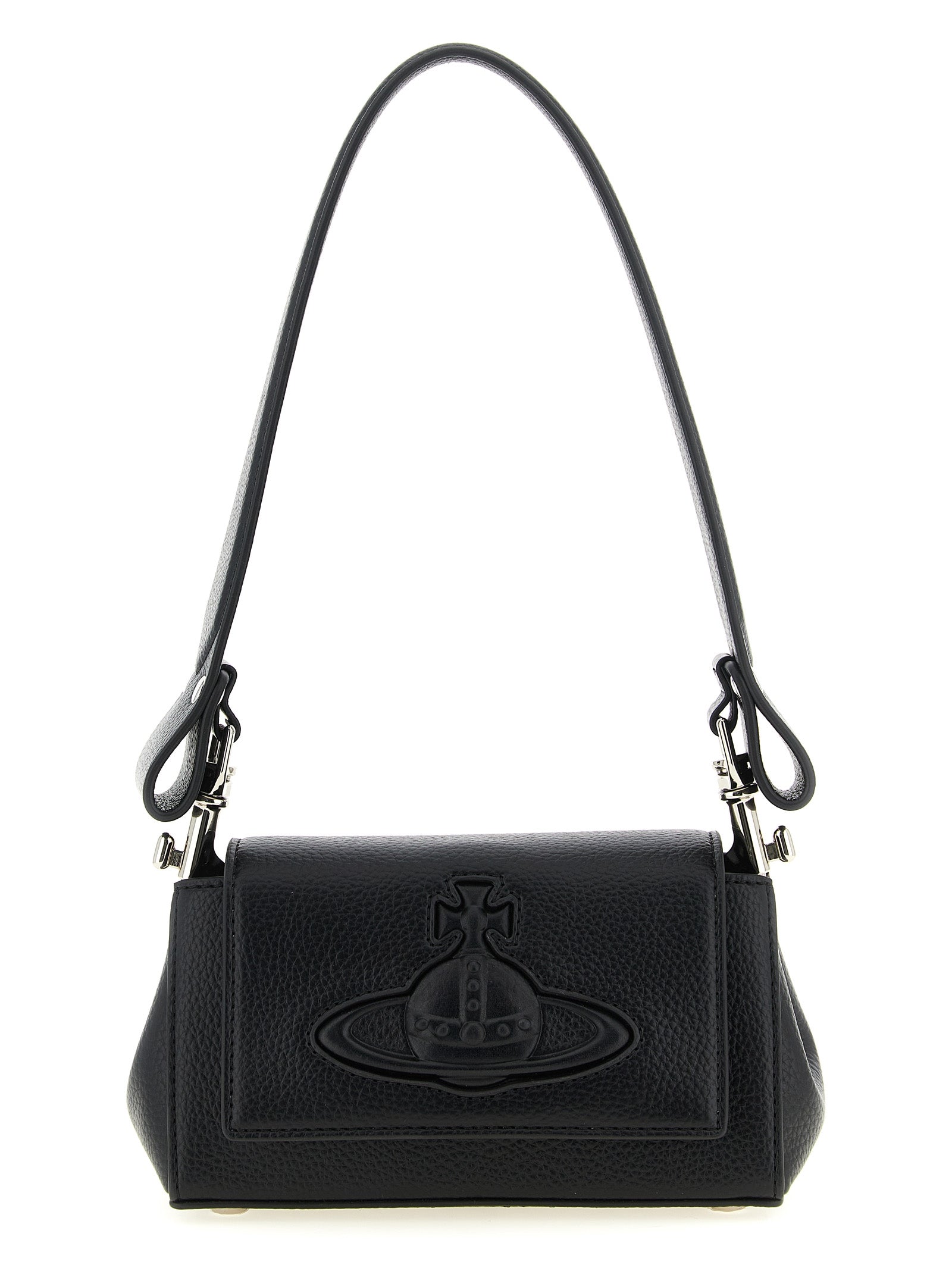 Vivienne Westwood Black Polyethylene Shoulder Bag Vivienne Westwood