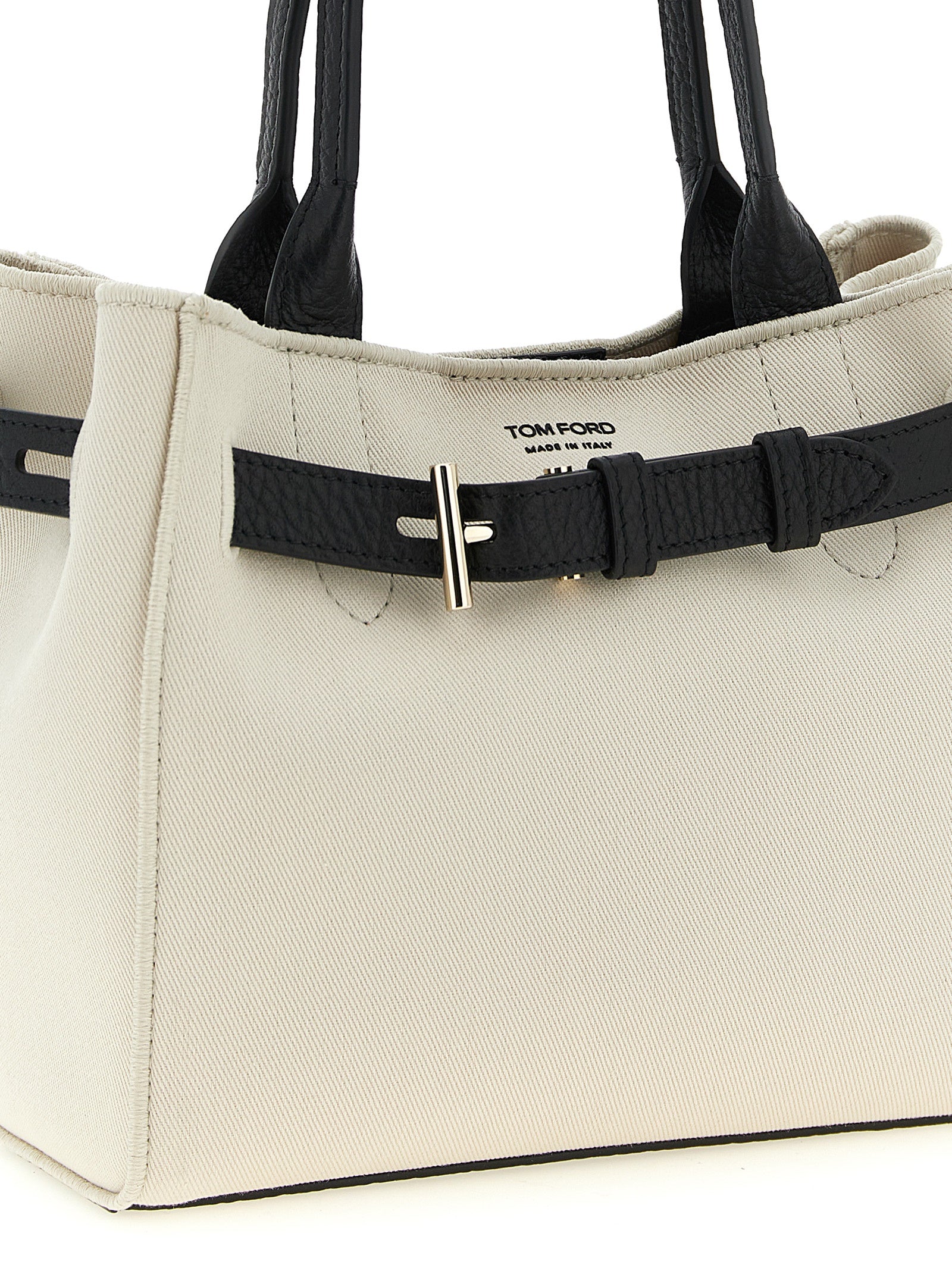 Tom Ford Bicolor Cotton Tote Bag Tom Ford