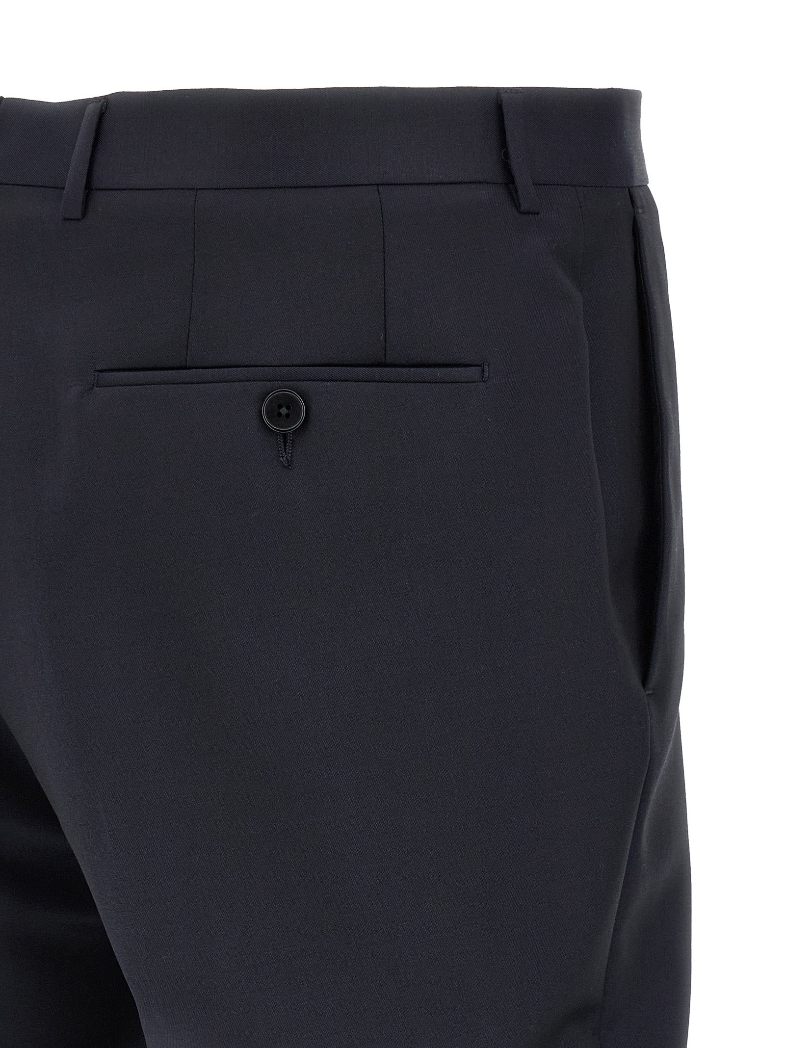 ZEGNA Blue Wool Two-Piece Suit ZEGNA