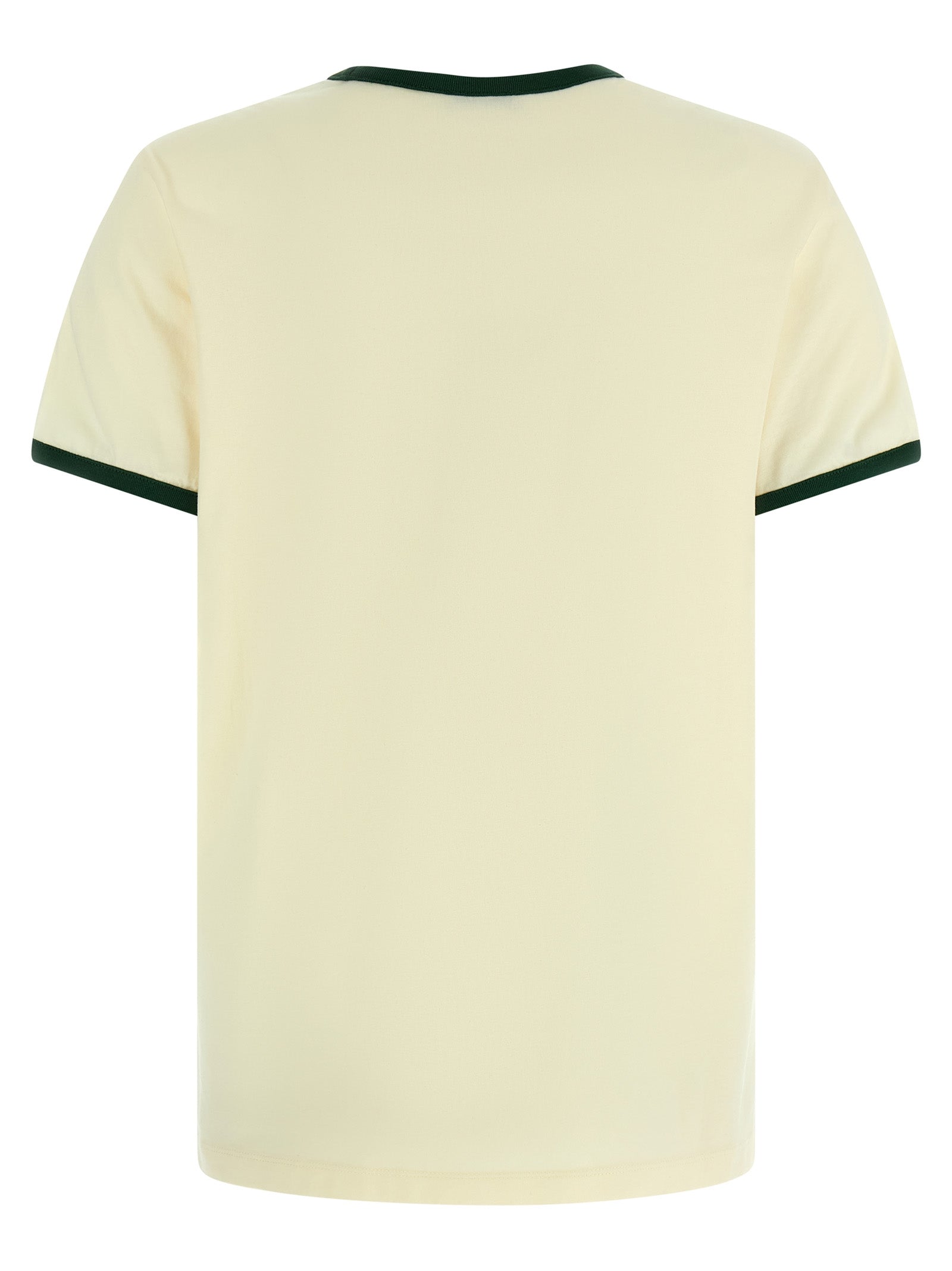 Moncler Beige Cotton T-Shirt Moncler