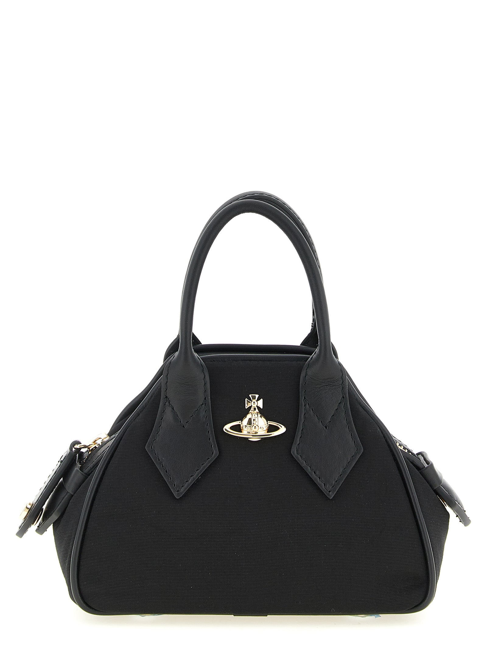 Vivienne Westwood Black Viscose Handbag Vivienne Westwood