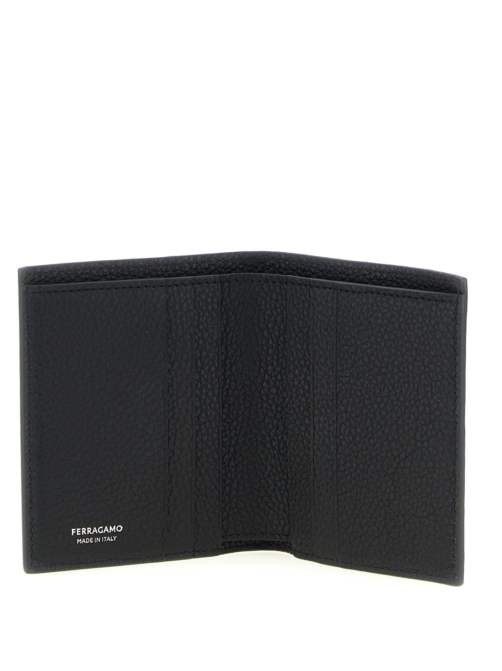 Ferragamo Black Calfskin Wallet Ferragamo