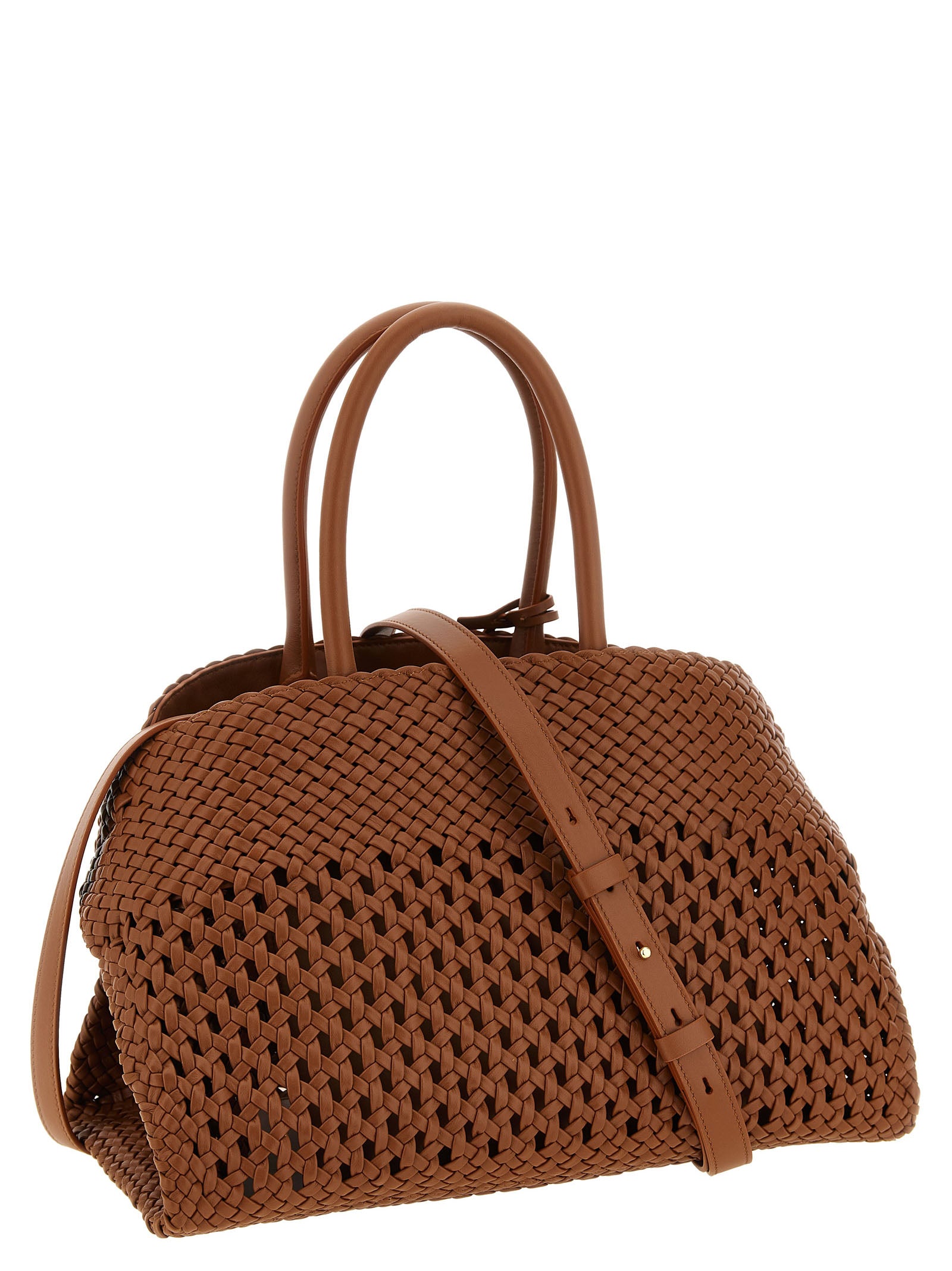 Ferragamo Brown Calfskin Handbag Ferragamo