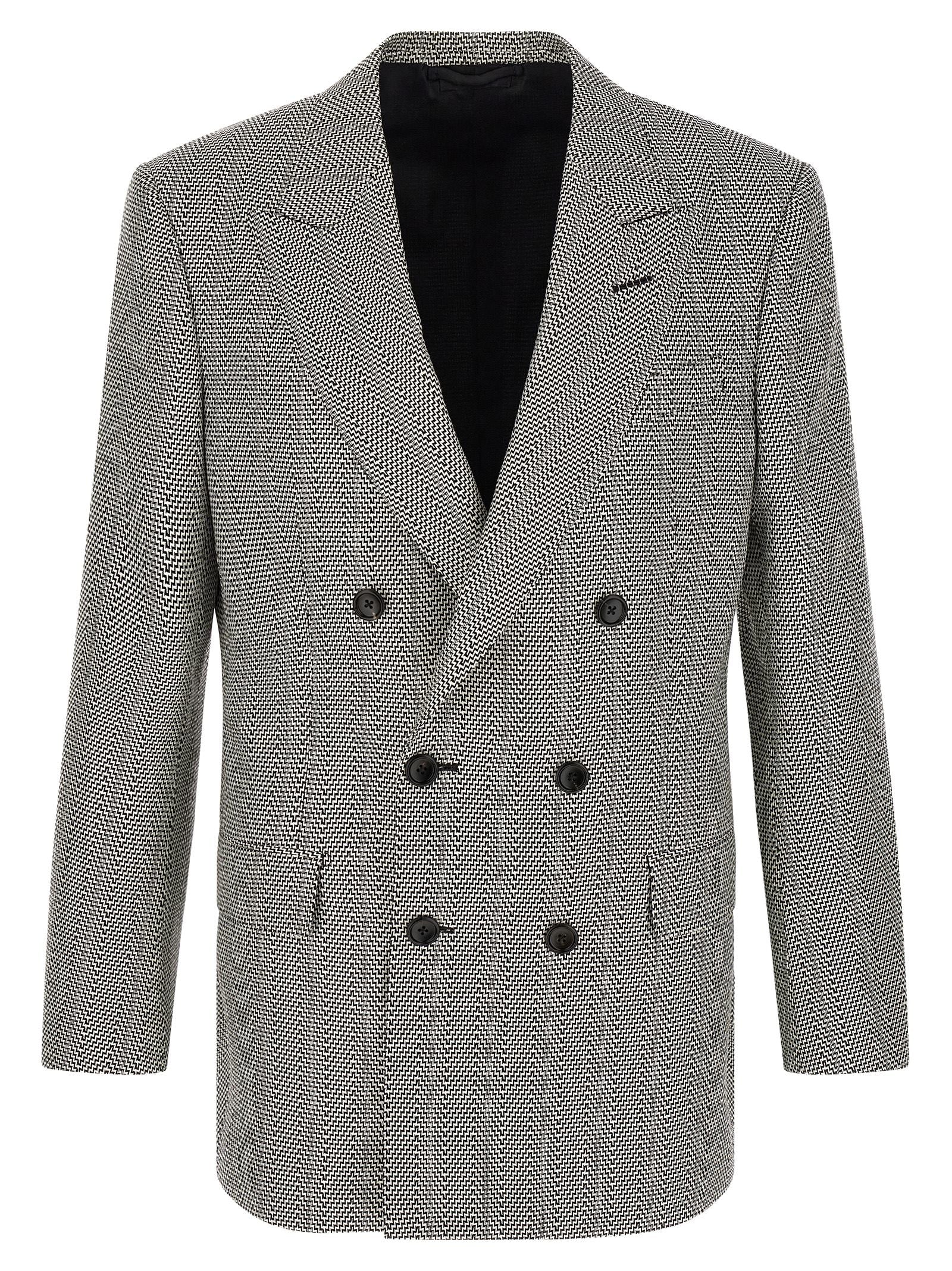 Tom Ford Bicolor Silk Blazer Tom Ford