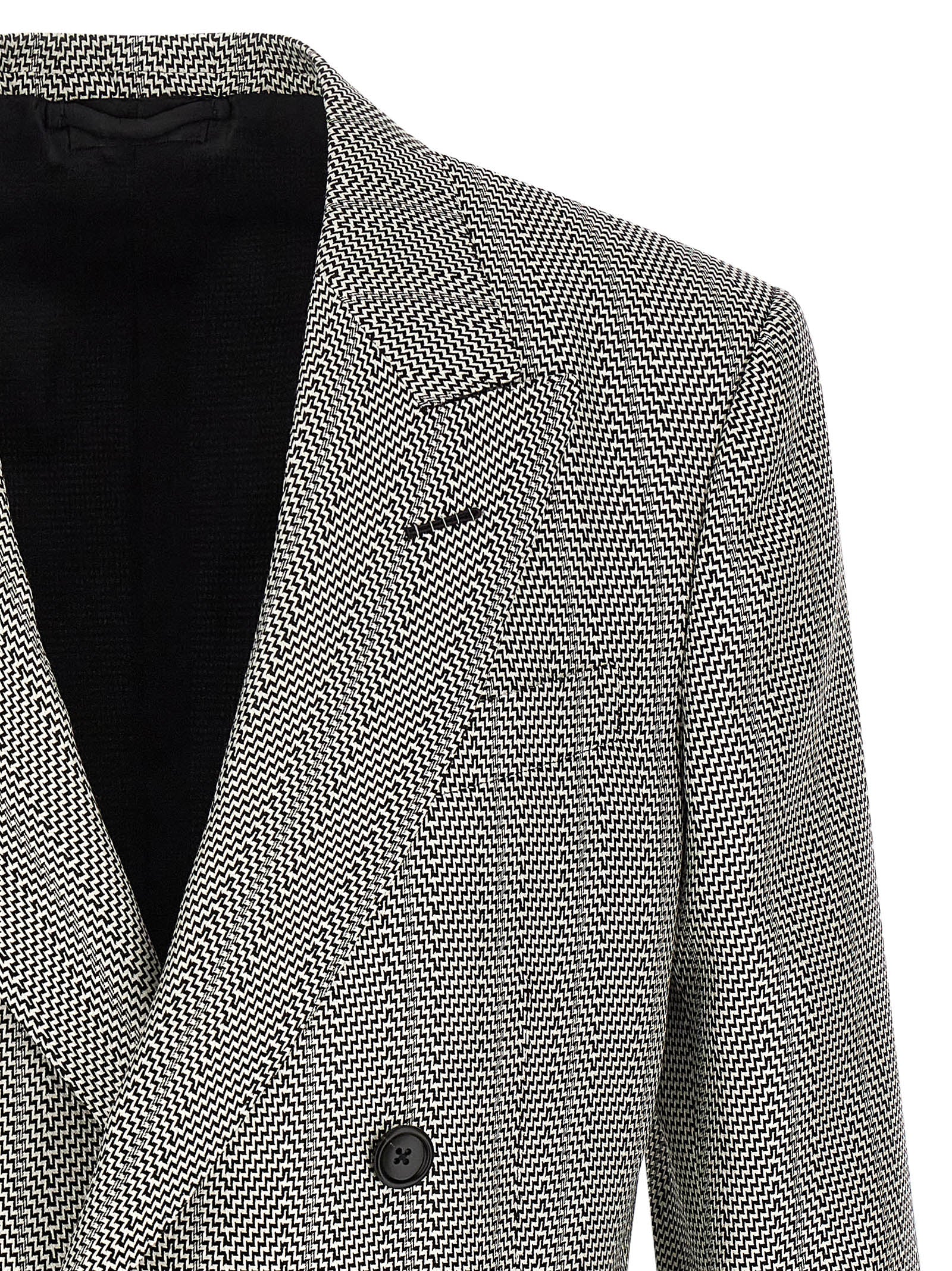 Tom Ford Bicolor Silk Blazer Tom Ford