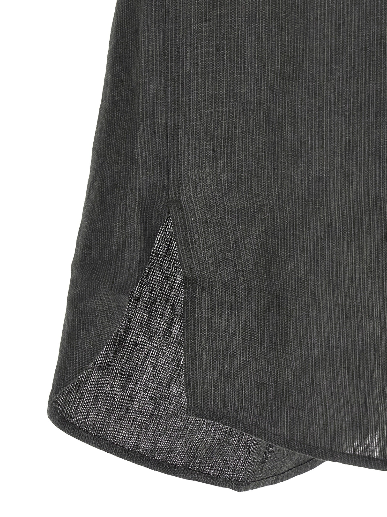 Jacquemus Gray Linen Blouse Jacquemus