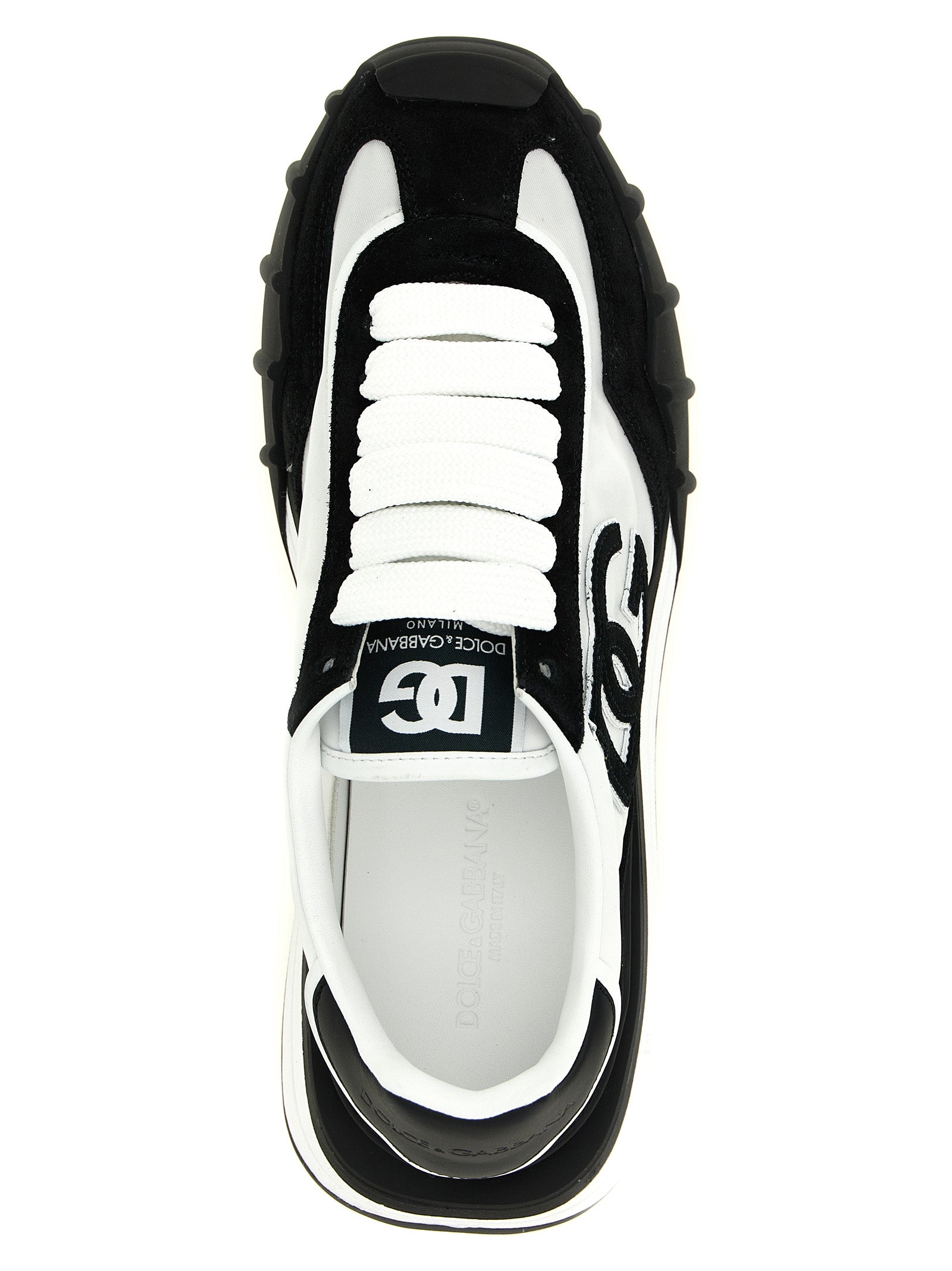Dolce & Gabbana Bicolor Polyamide Athletic Sneakers Dolce & Gabbana
