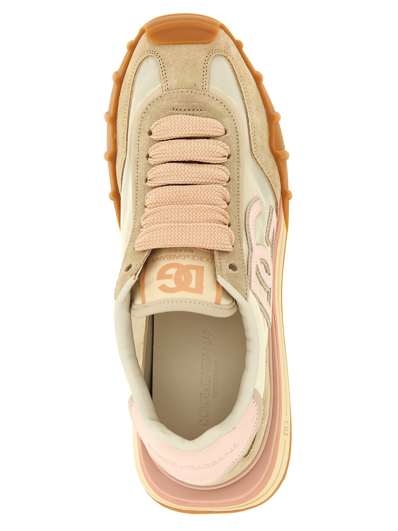 Dolce & Gabbana Multicolor Polyamide Athletic Sneakers Dolce & Gabbana